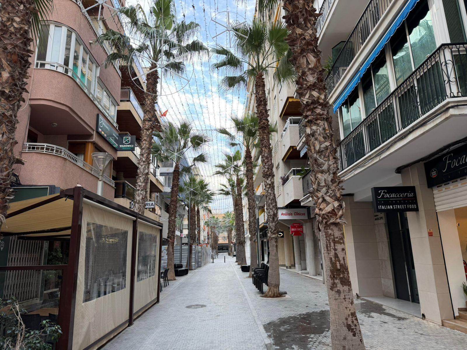 Garden in apartment for sale in Torrevieja