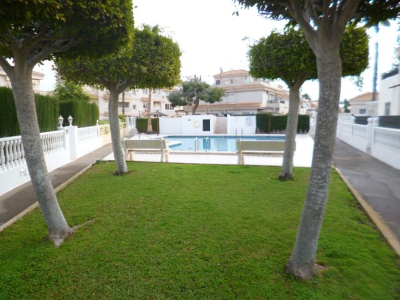 Master bedroom in villa for sale in Playa Flamenca