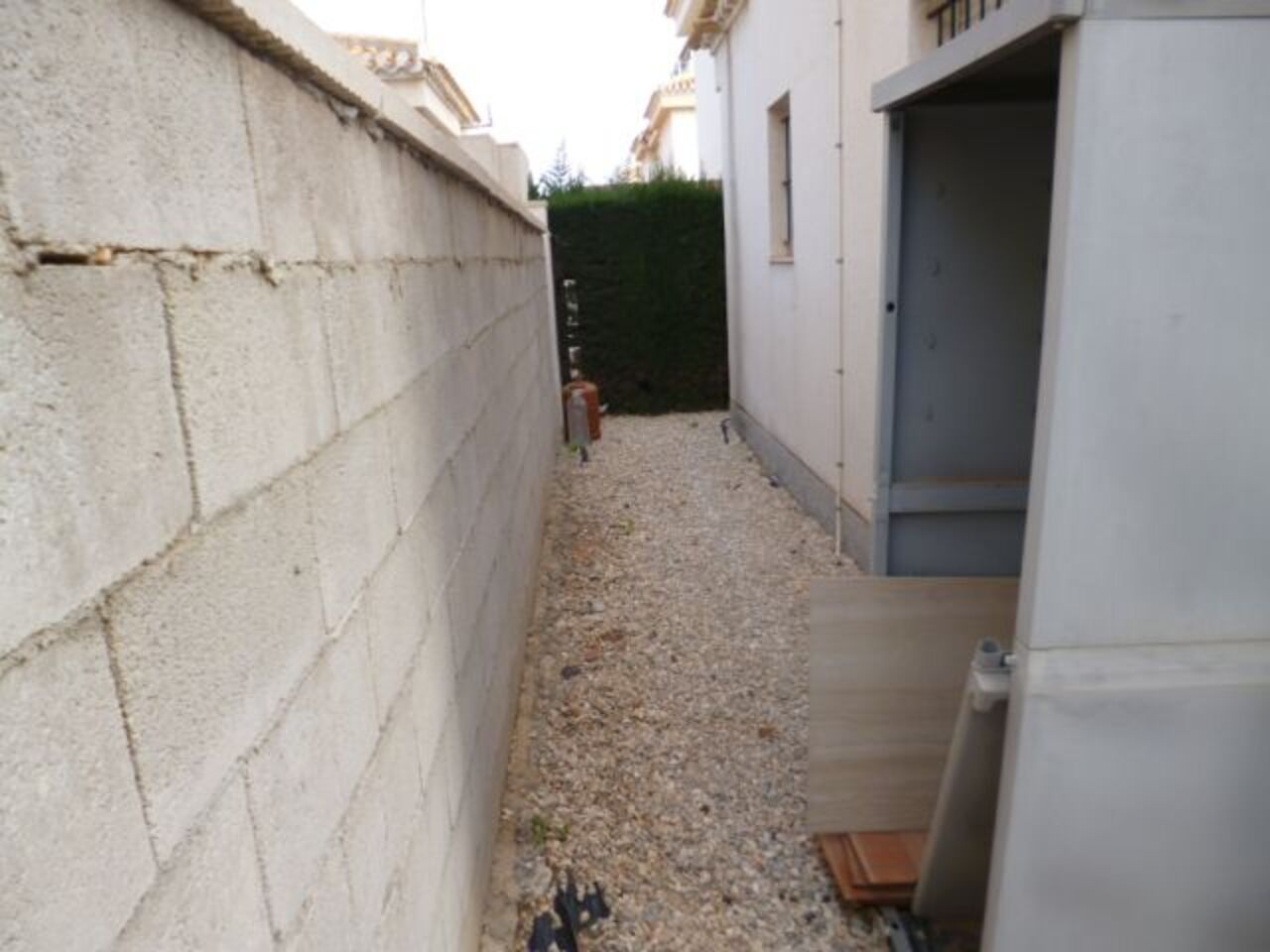 Terrace in villa for sale in Playa Flamenca