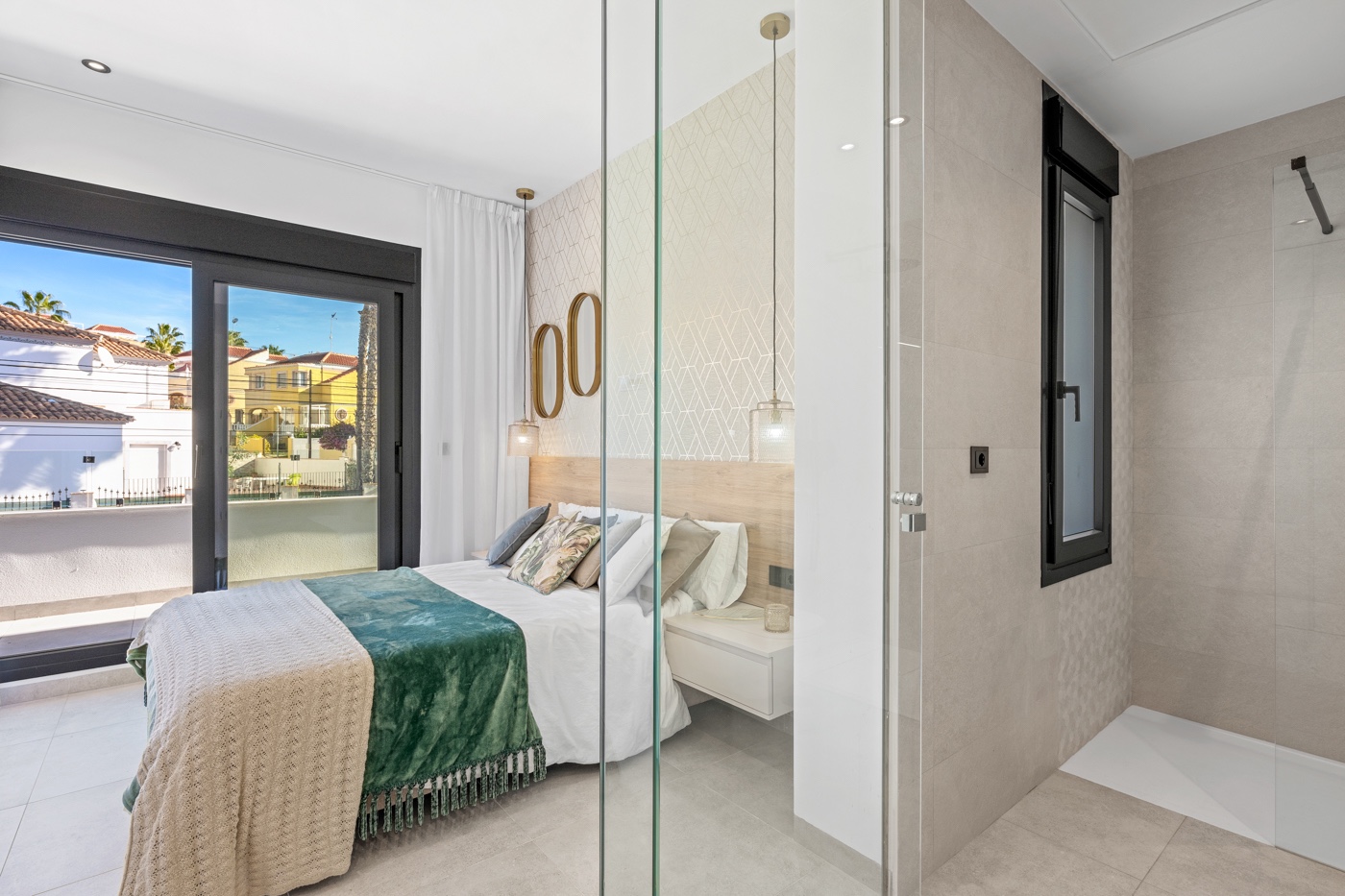 Living room in villa for sale in Orihuela Costa