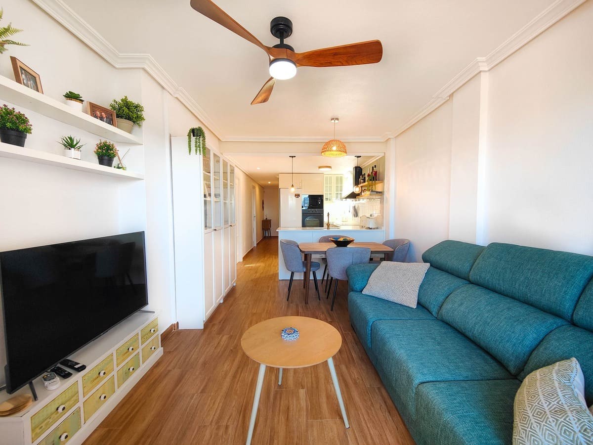Living room in penthouse for sale in Torrevieja