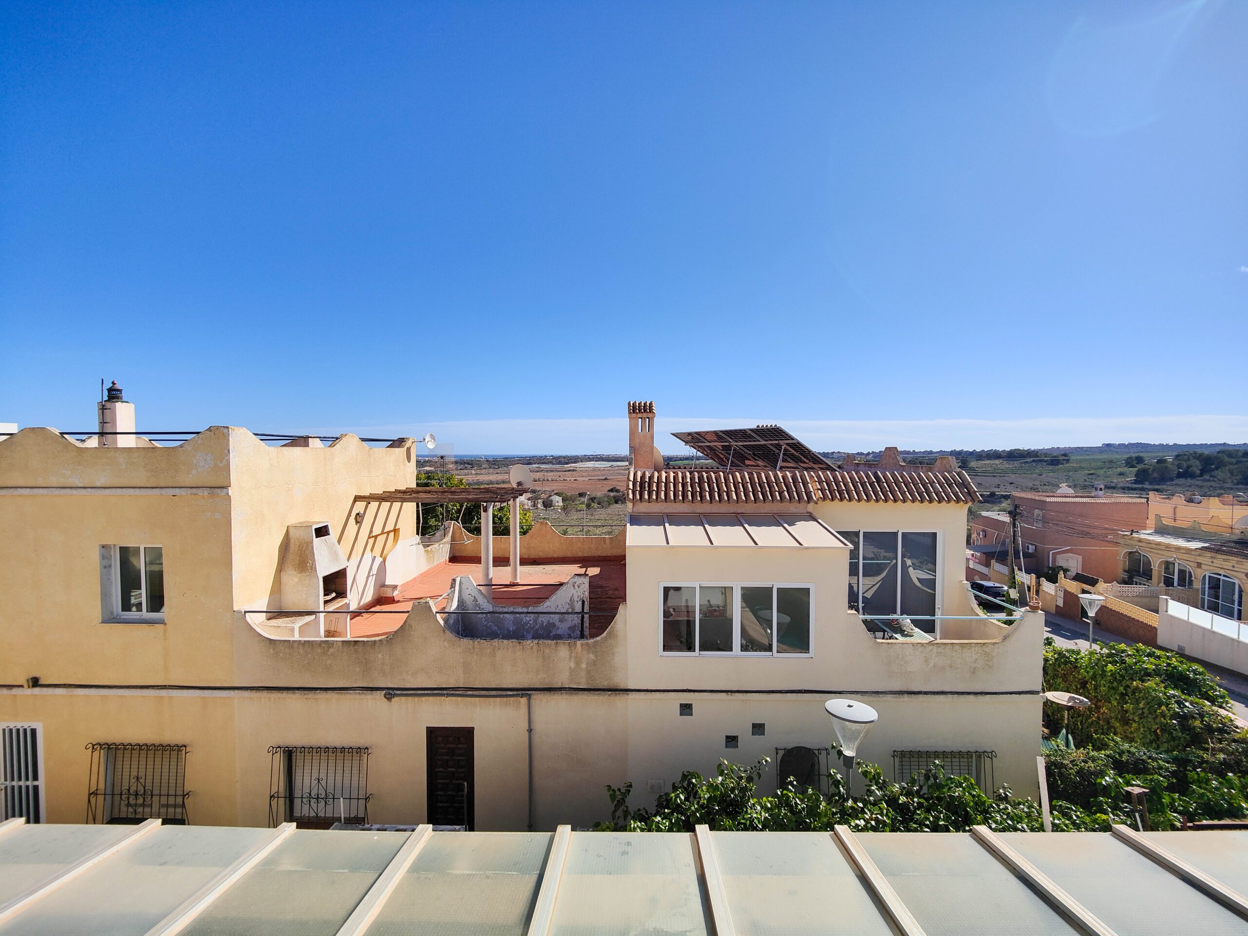 Master bedroom in terraced for sale in San Miguel de Salinas