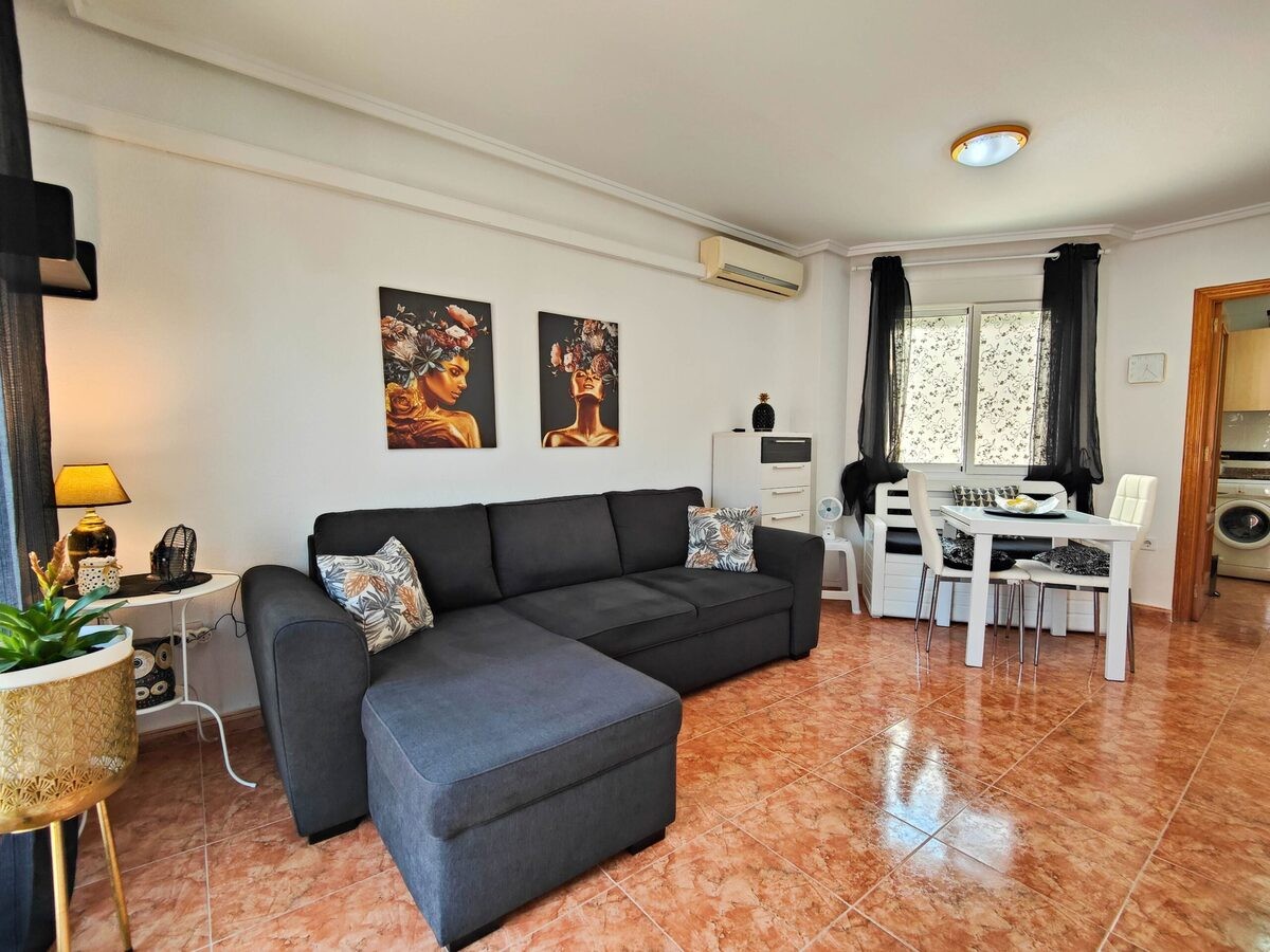 Living room in penthouse for sale in Torrevieja