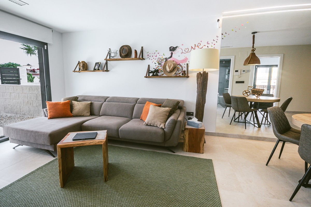 Pool area in apartment for sale in Algorfa