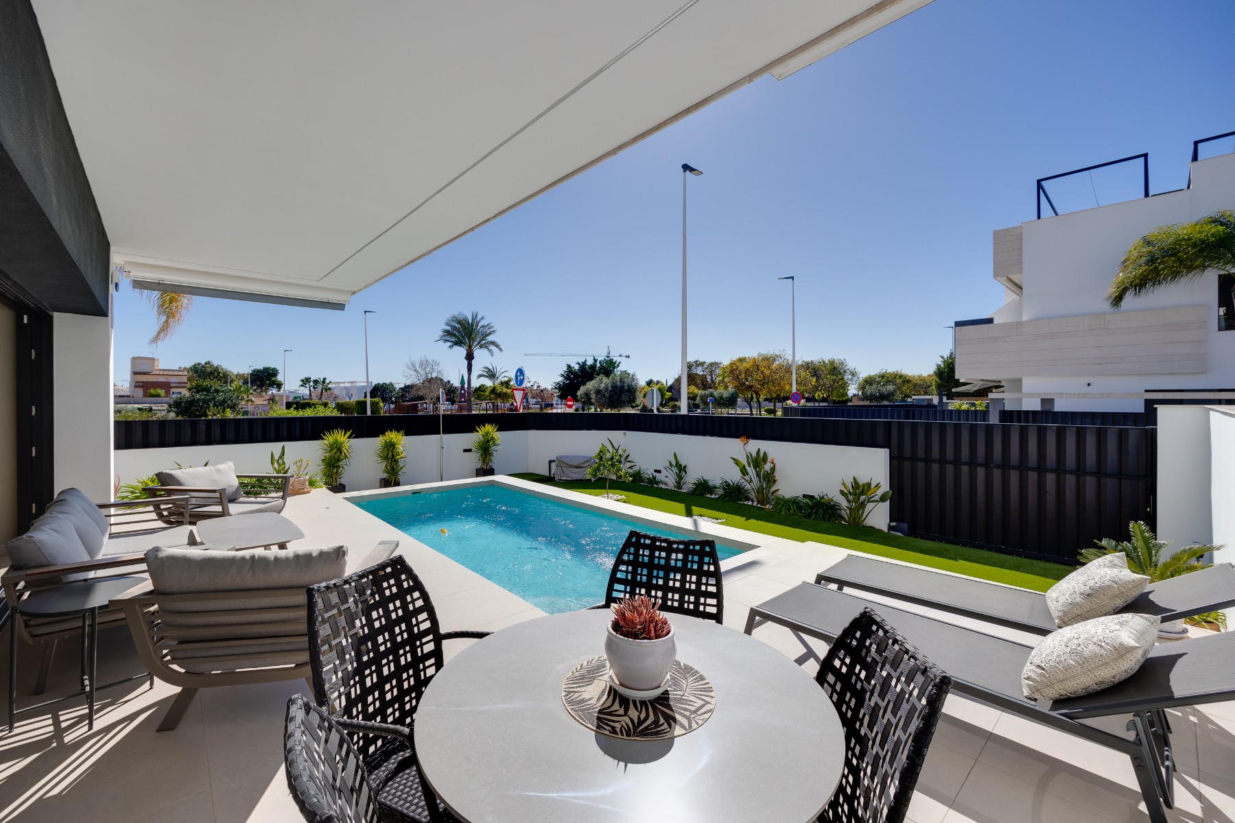 Living room in bungalow for sale in Pilar de La Horadada