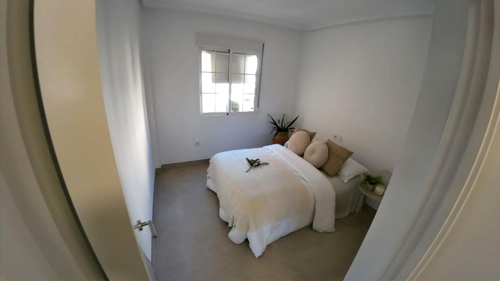 Master bedroom in apartment for sale in Orihuela Costa