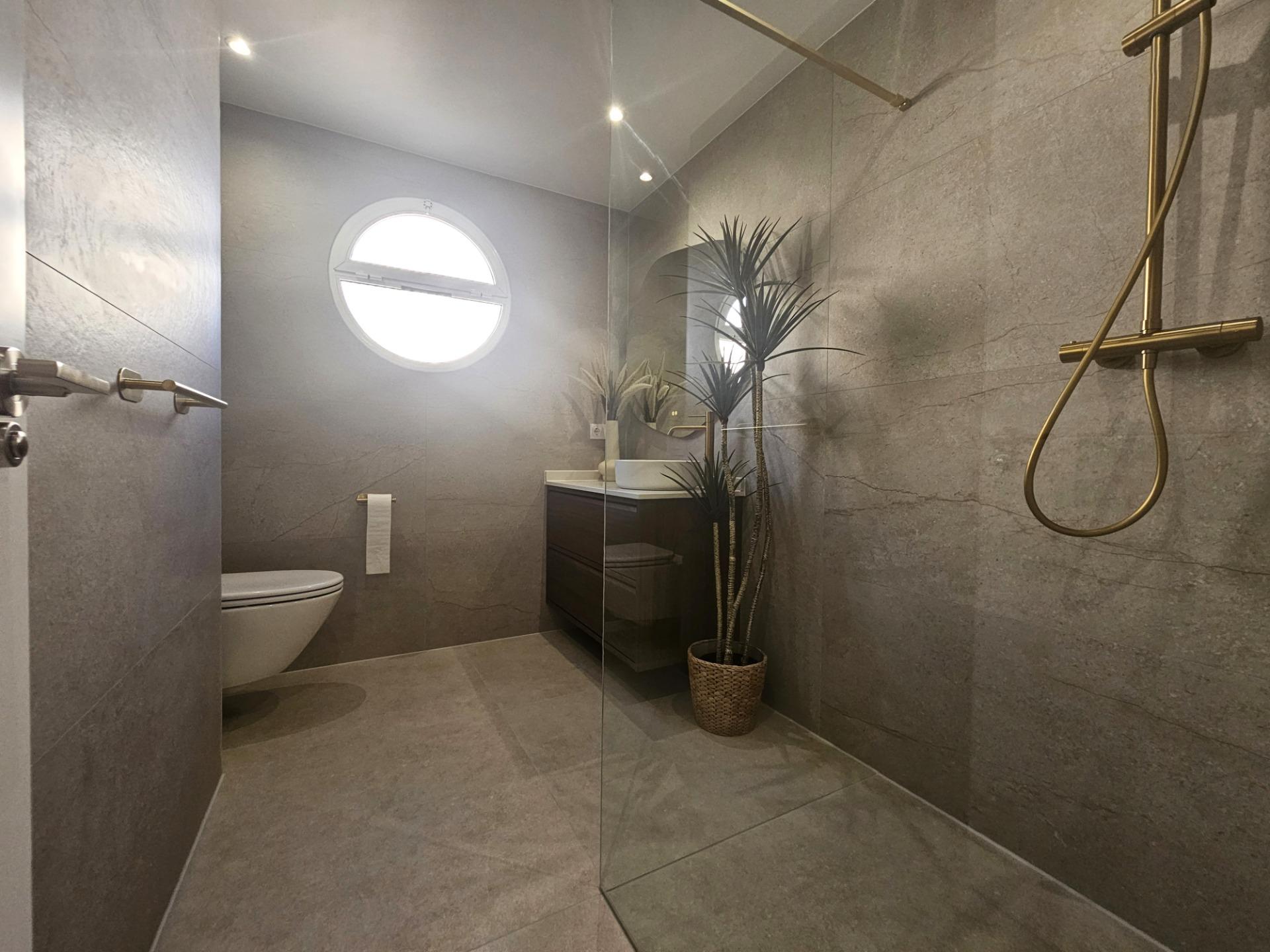 Pool area in apartment for sale in Orihuela Costa