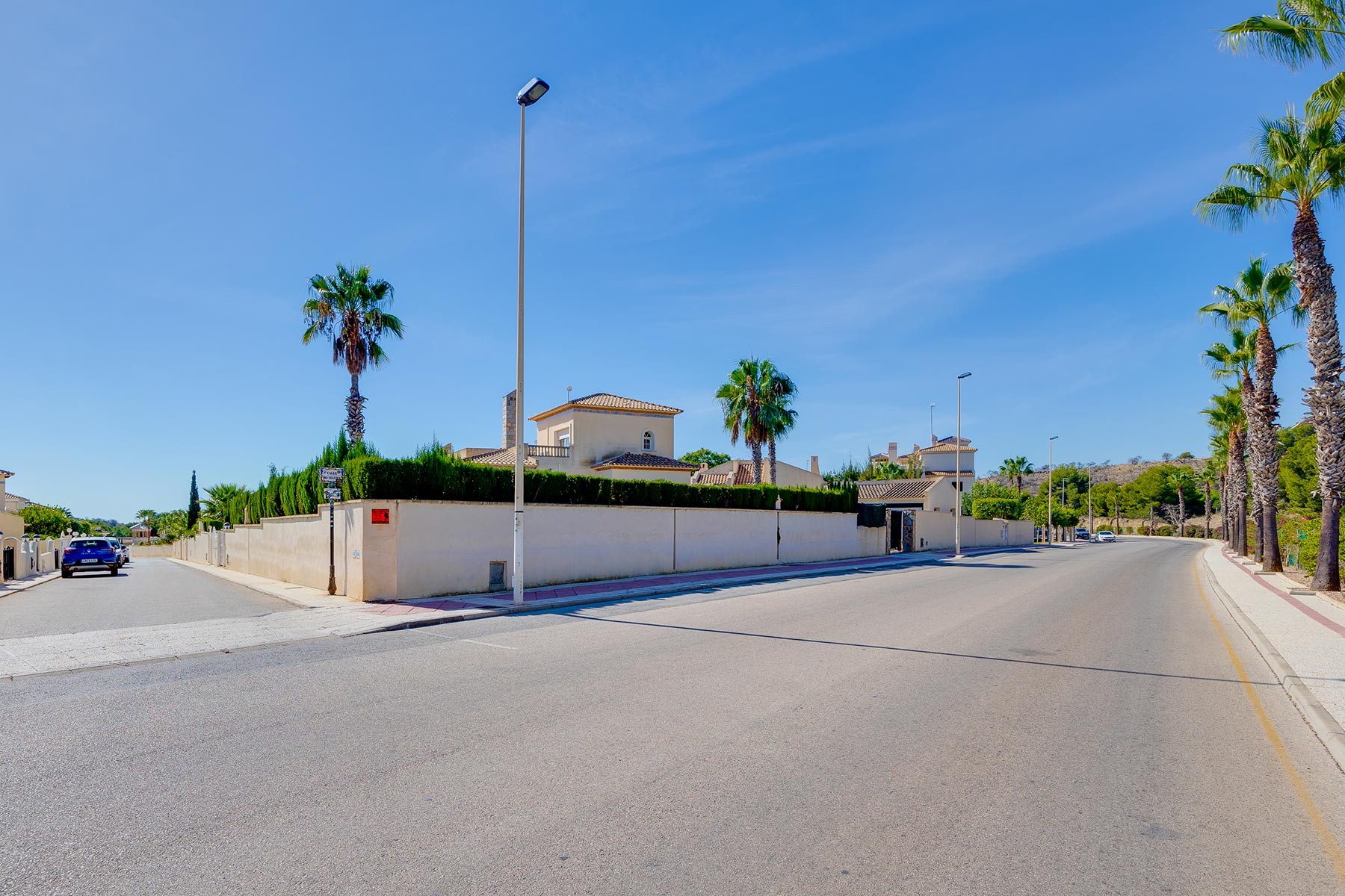 Pool area in villa for sale in Orihuela Costa