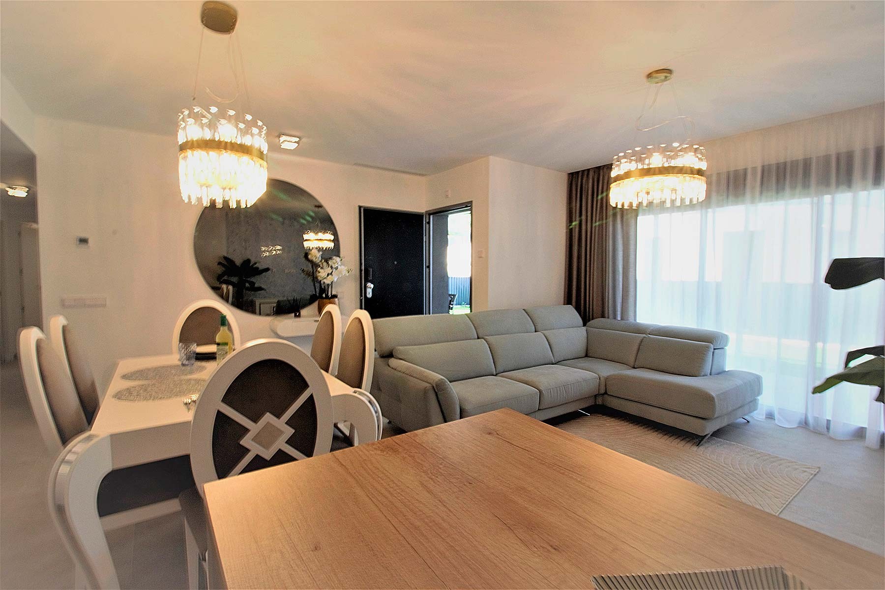 Pool area in apartment for sale in Santa Pola