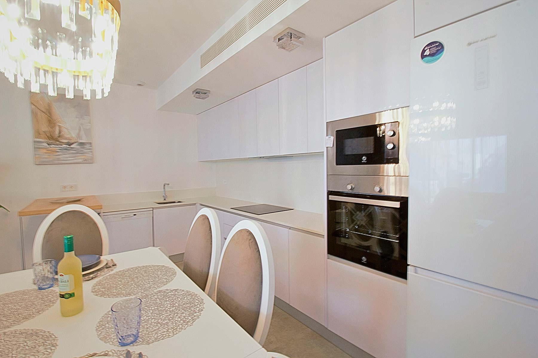 Dining area in apartment for sale in Santa Pola