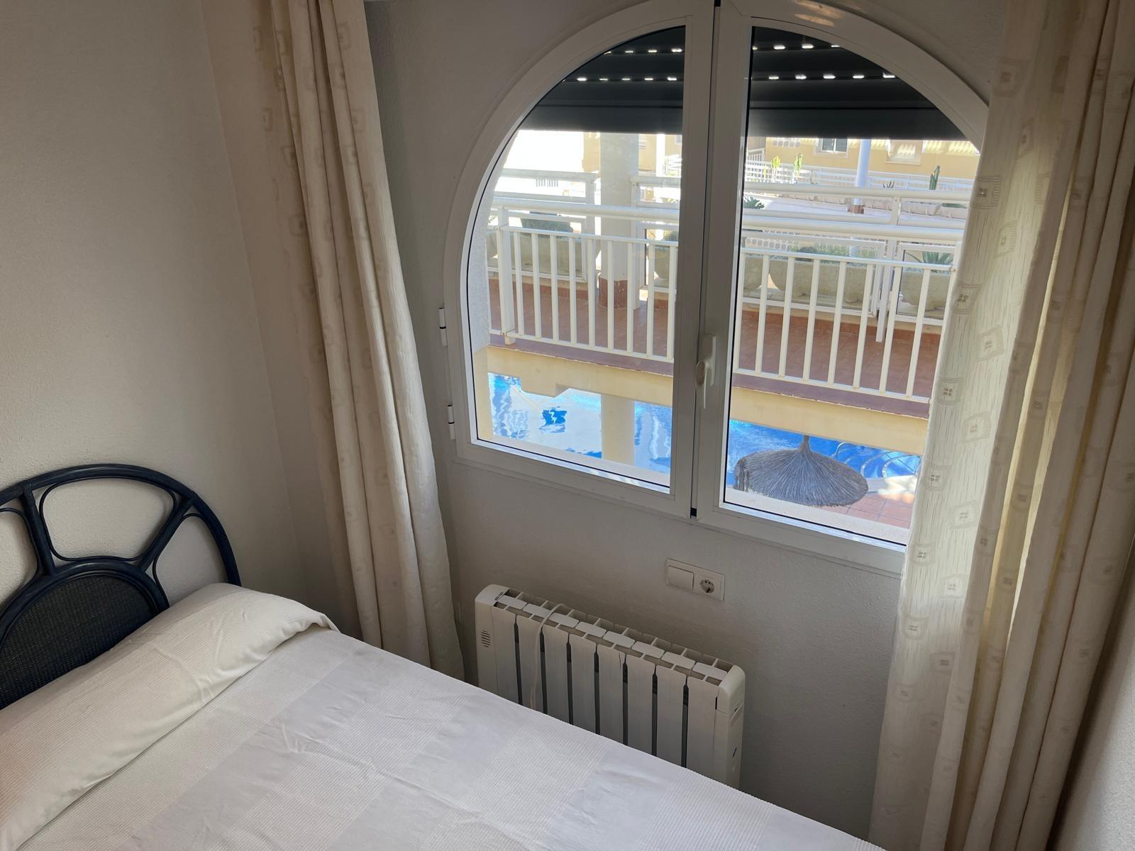Master bedroom in apartment for sale in Orihuela Costa