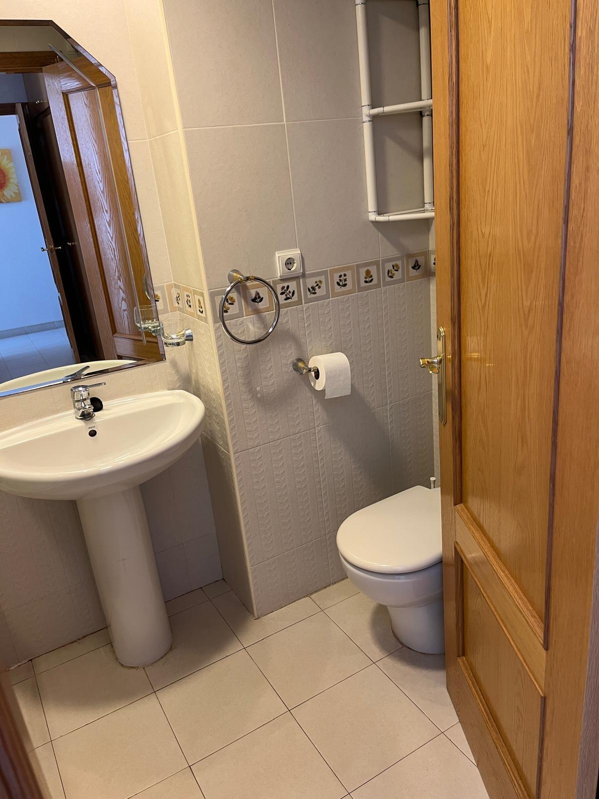 Bathroom in apartment for sale in Orihuela Costa