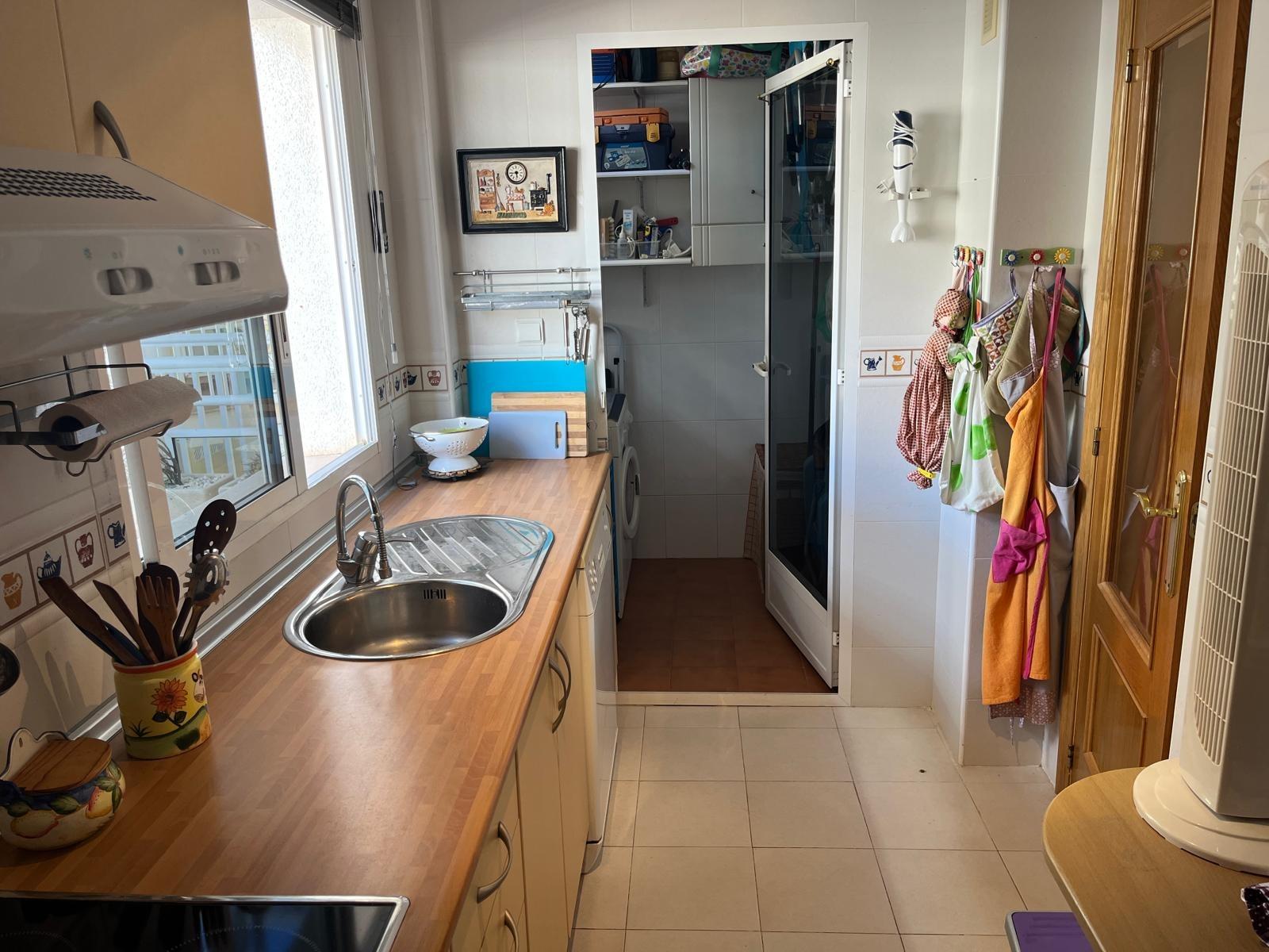 Garden in apartment for sale in Orihuela Costa