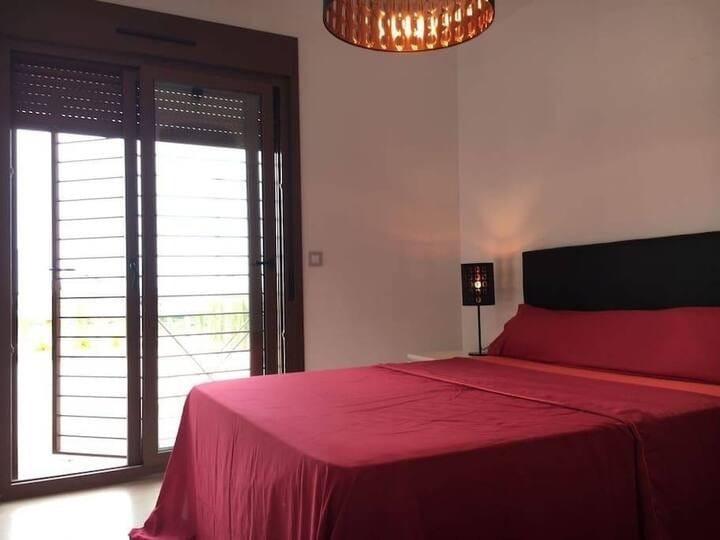 Master bedroom in apartment for sale in Orihuela Costa