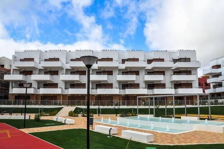 Dining area in apartment for sale in Orihuela Costa