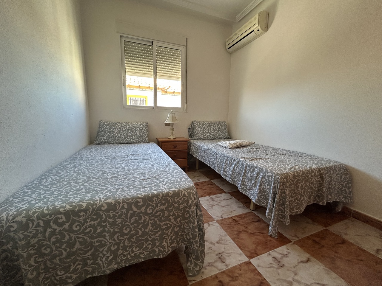 Master bedroom in terraced for sale in Cabo Roig