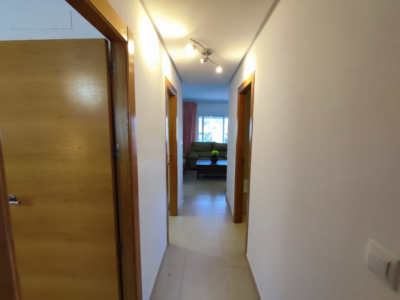 Garden in apartment for sale in Hacienda Riquelme Golf Resort