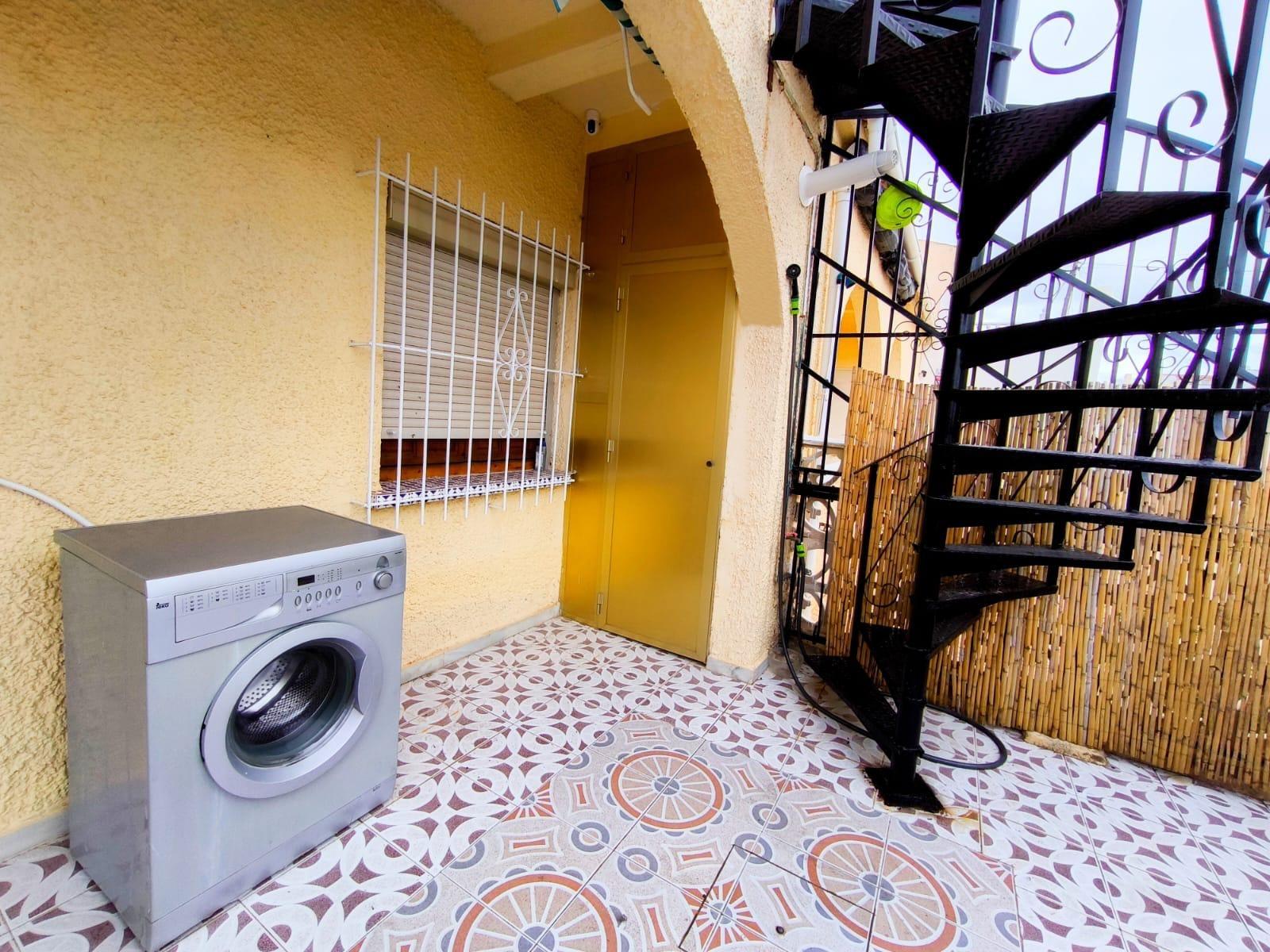 Dining area in terraced for sale in San Fulgencio