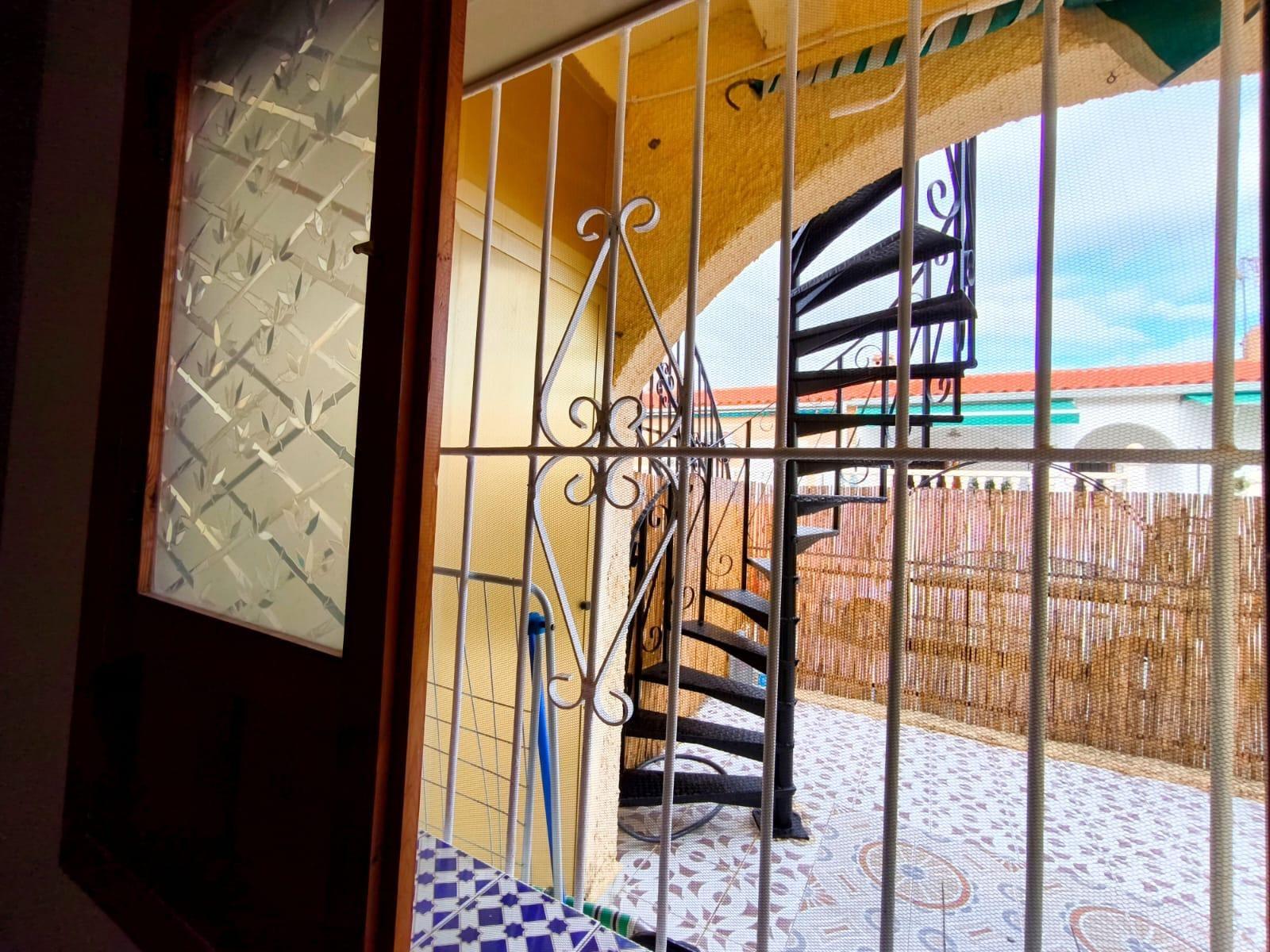 Pool area in terraced for sale in San Fulgencio
