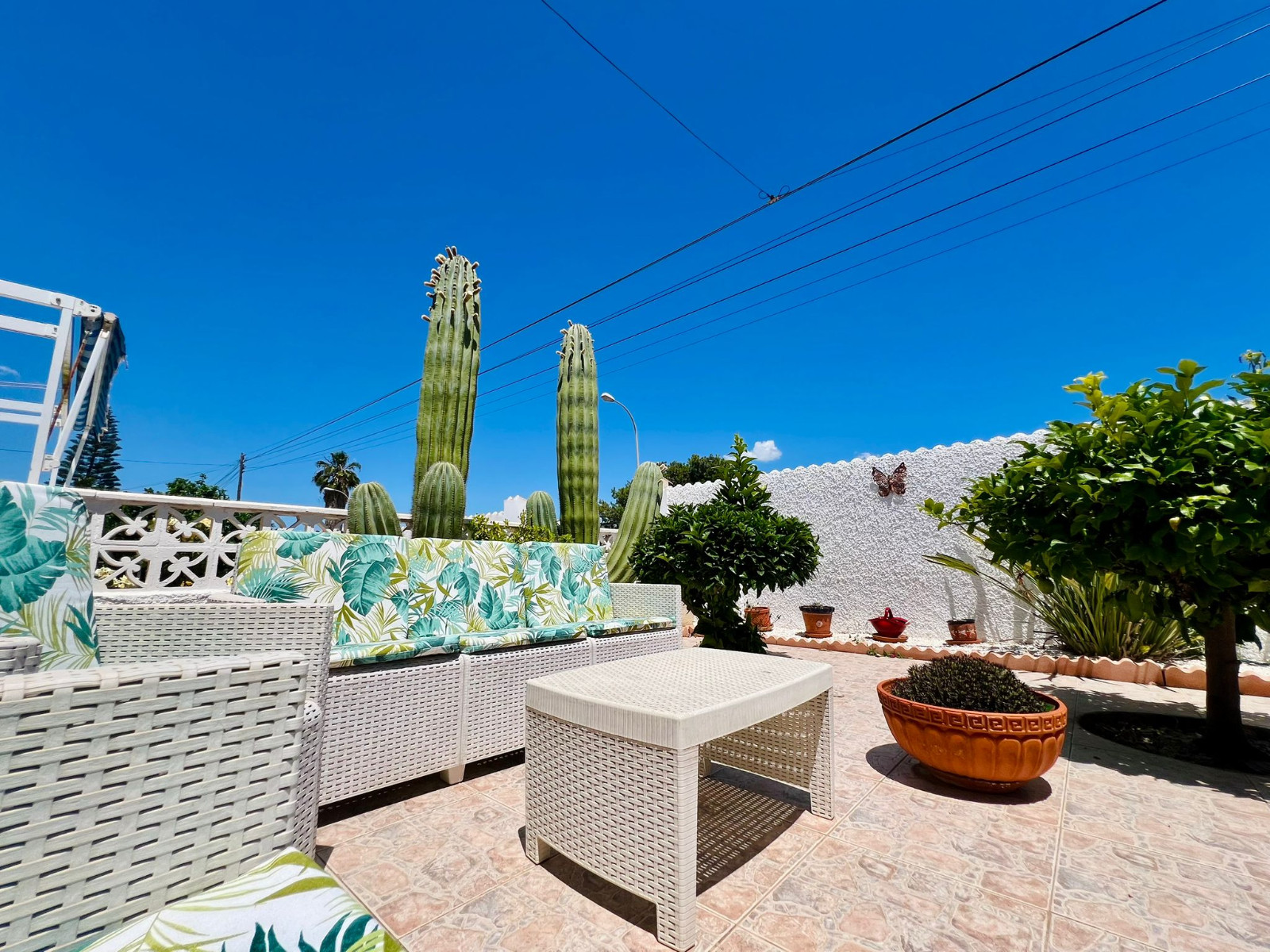 Pool area in terraced for sale in Torrevieja