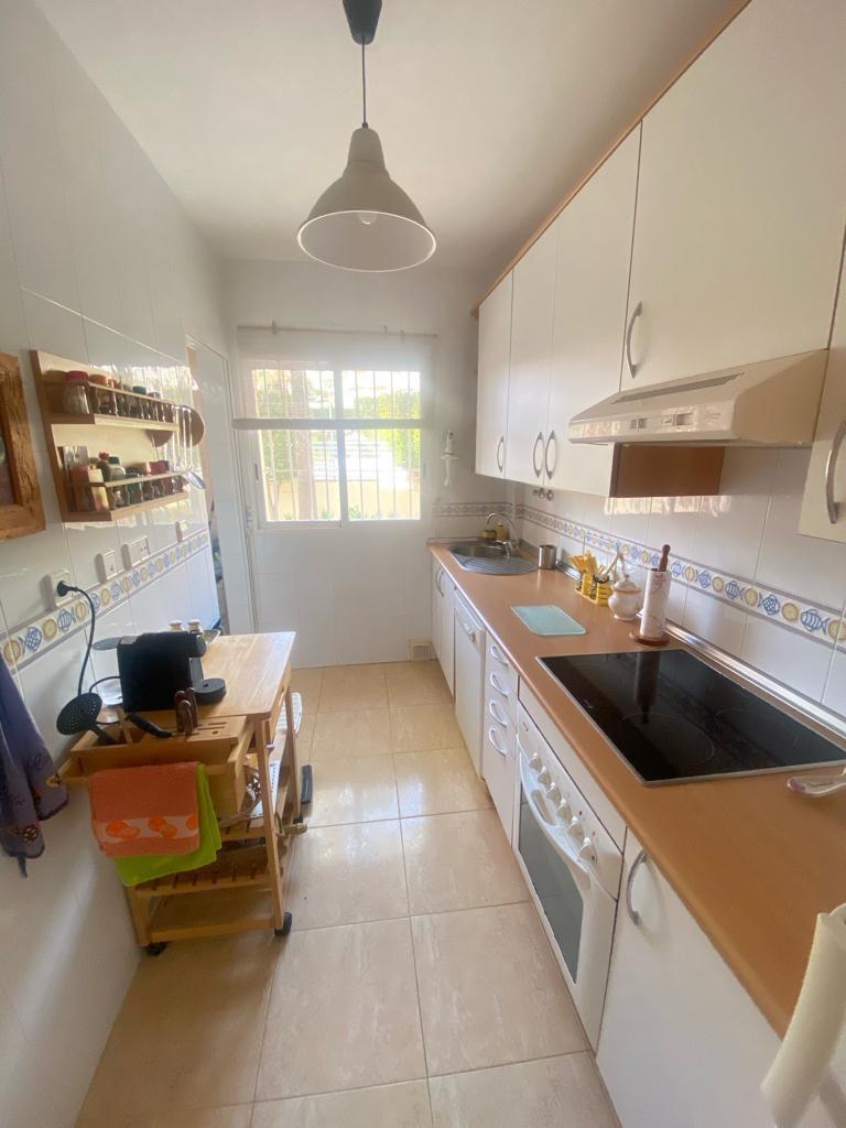 Pool area in duplex for sale in Orihuela Costa