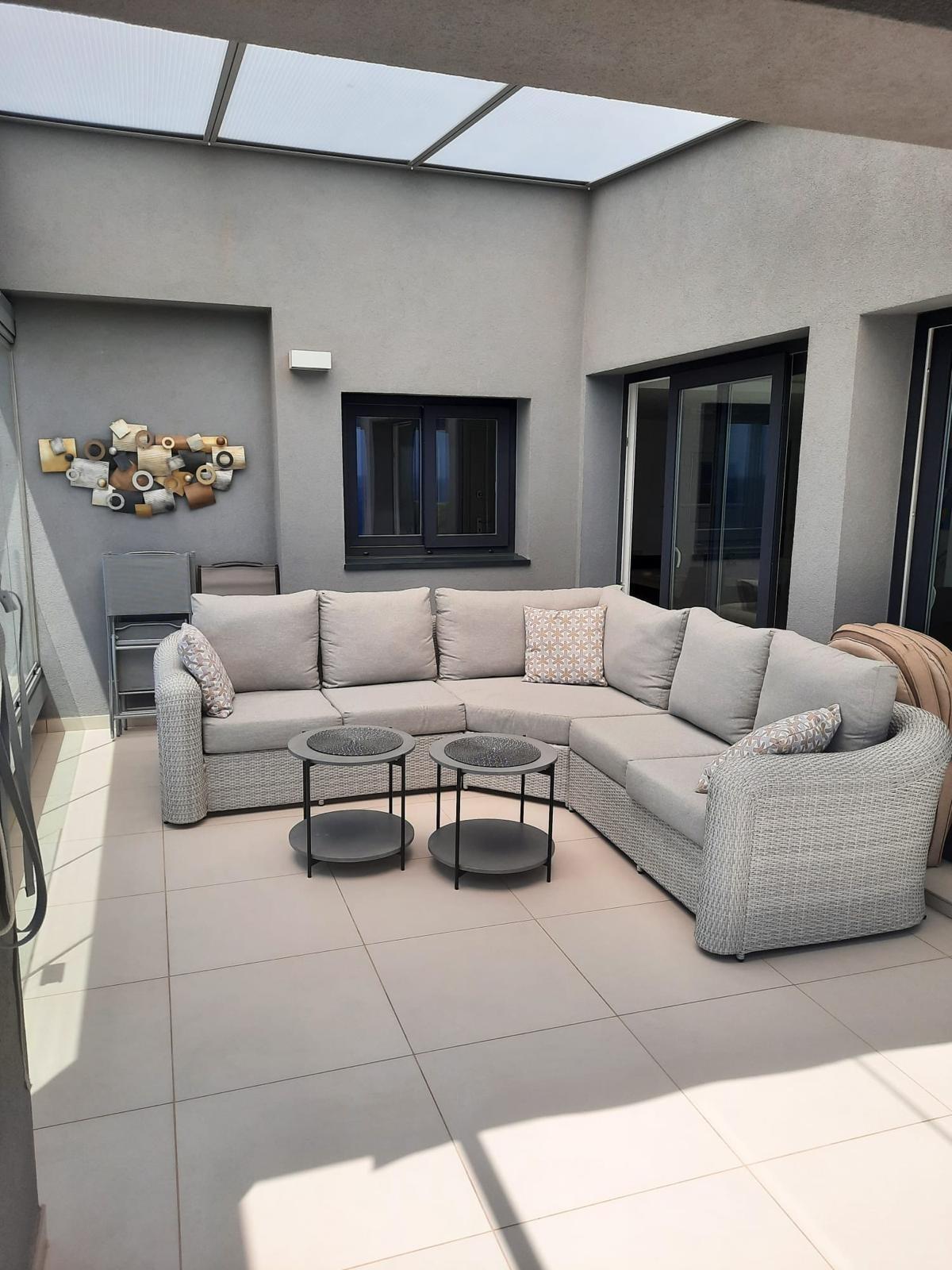 Pool area in penthouse for sale in Torrevieja