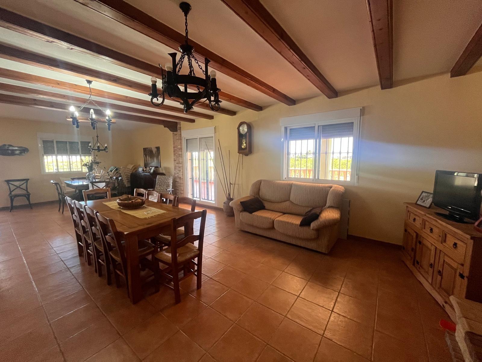 Living room in finca for sale in Daya Nueva