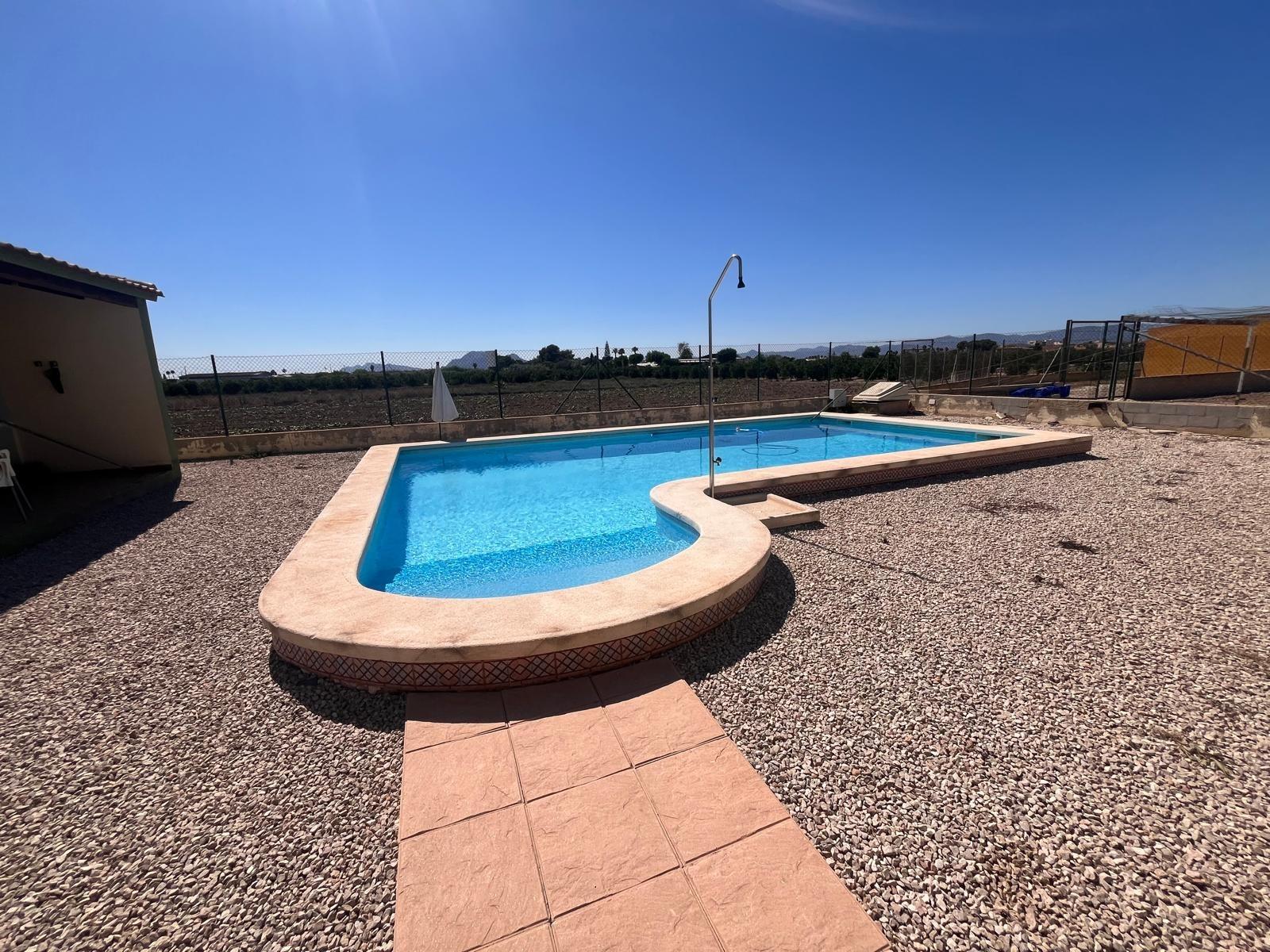 Master bedroom in finca for sale in Daya Nueva