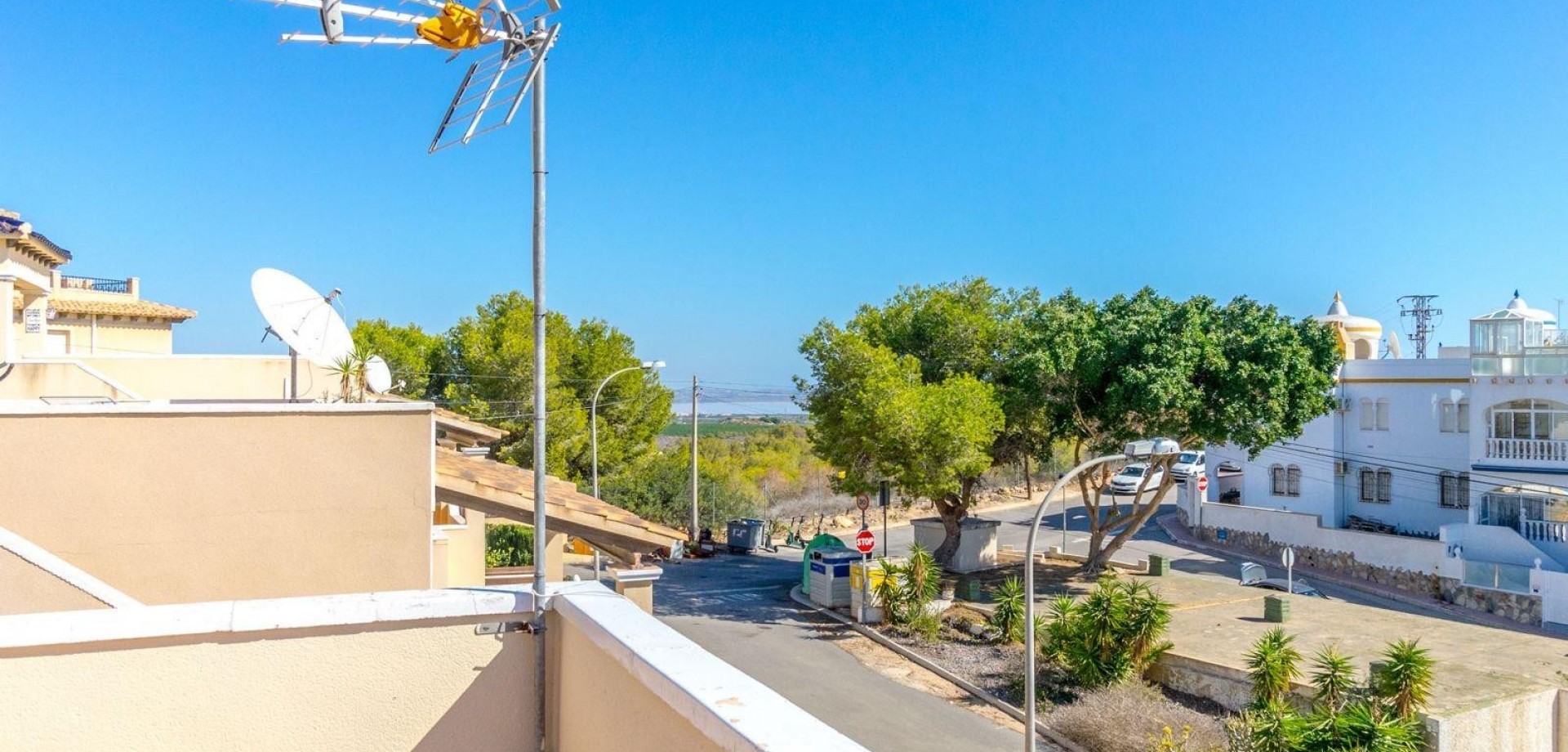 Pool area in villa for sale in Orihuela Costa