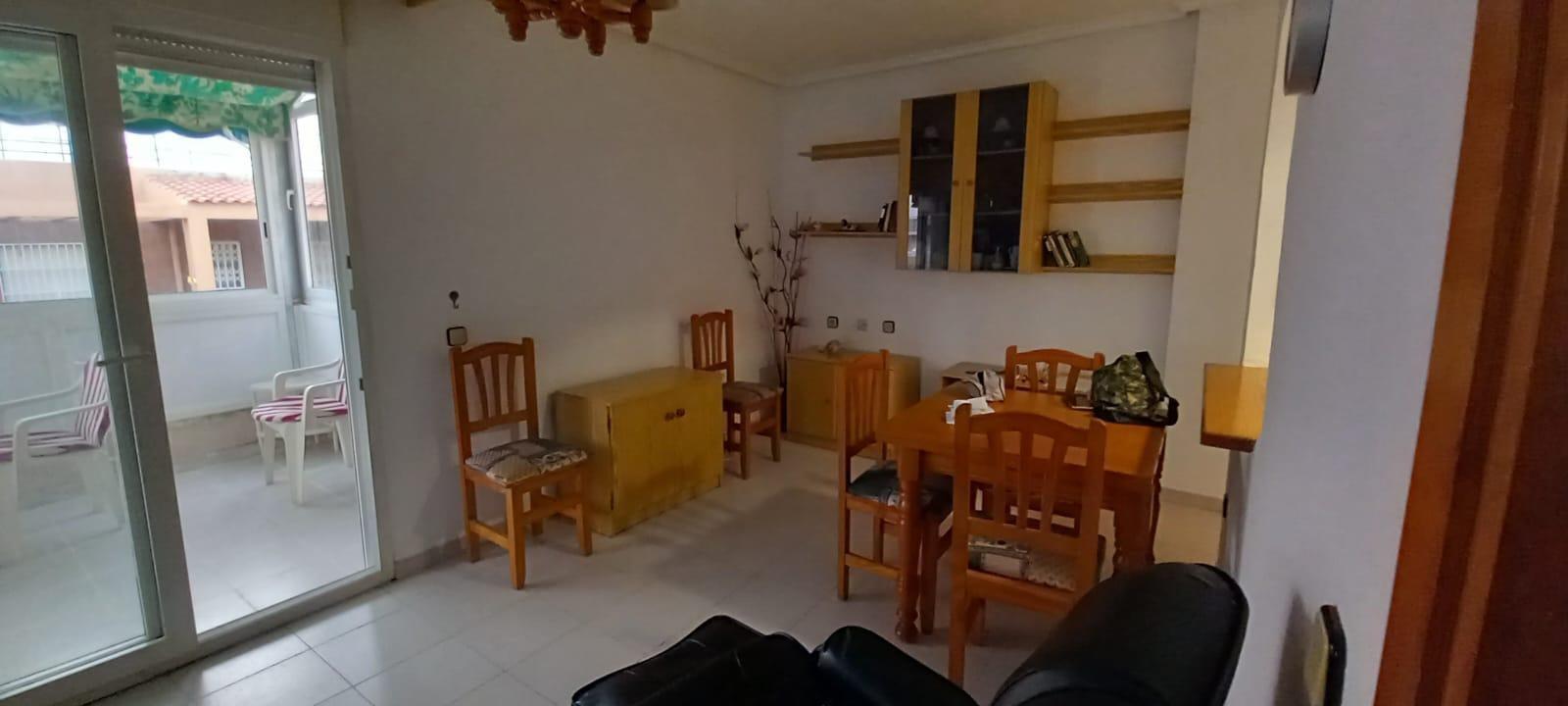 Pool area in penthouse for sale in Torrevieja
