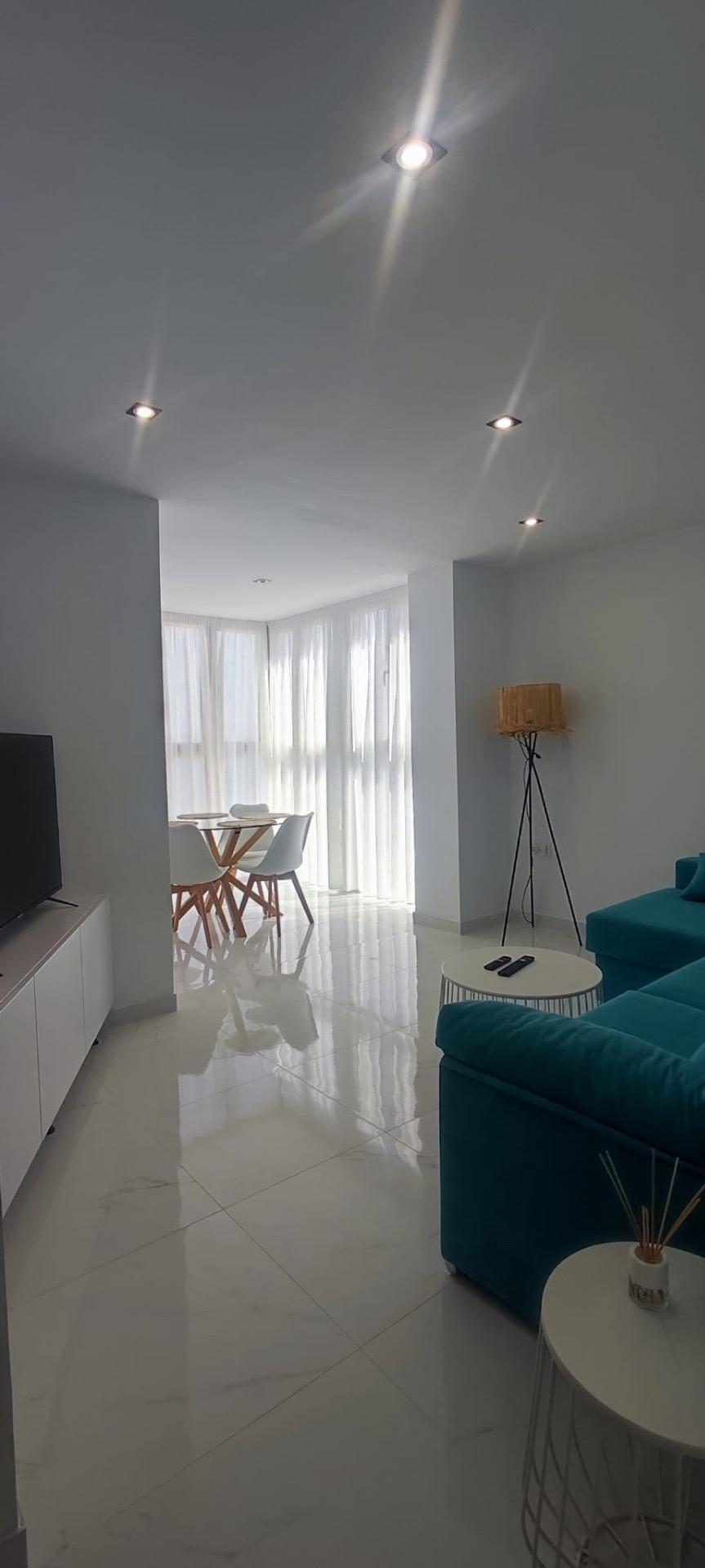 Pool area in apartment for sale in Torrevieja