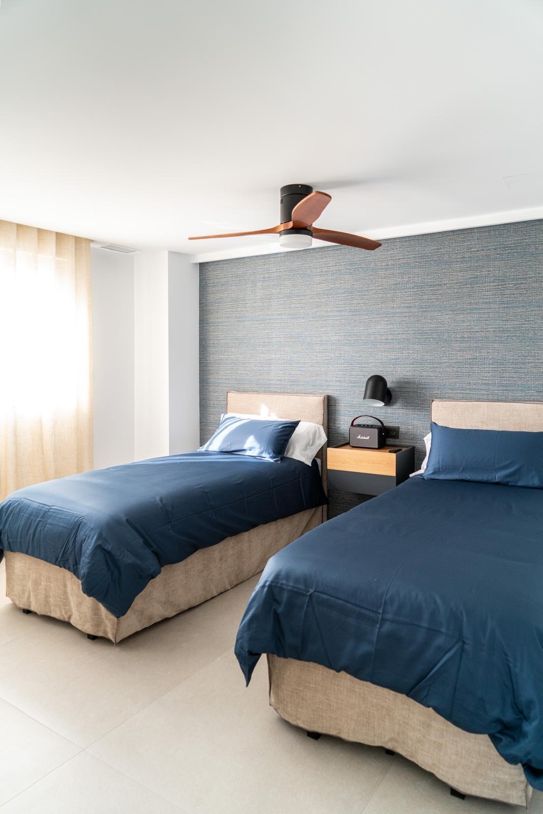 Master bedroom in penthouse for sale in Orihuela Costa