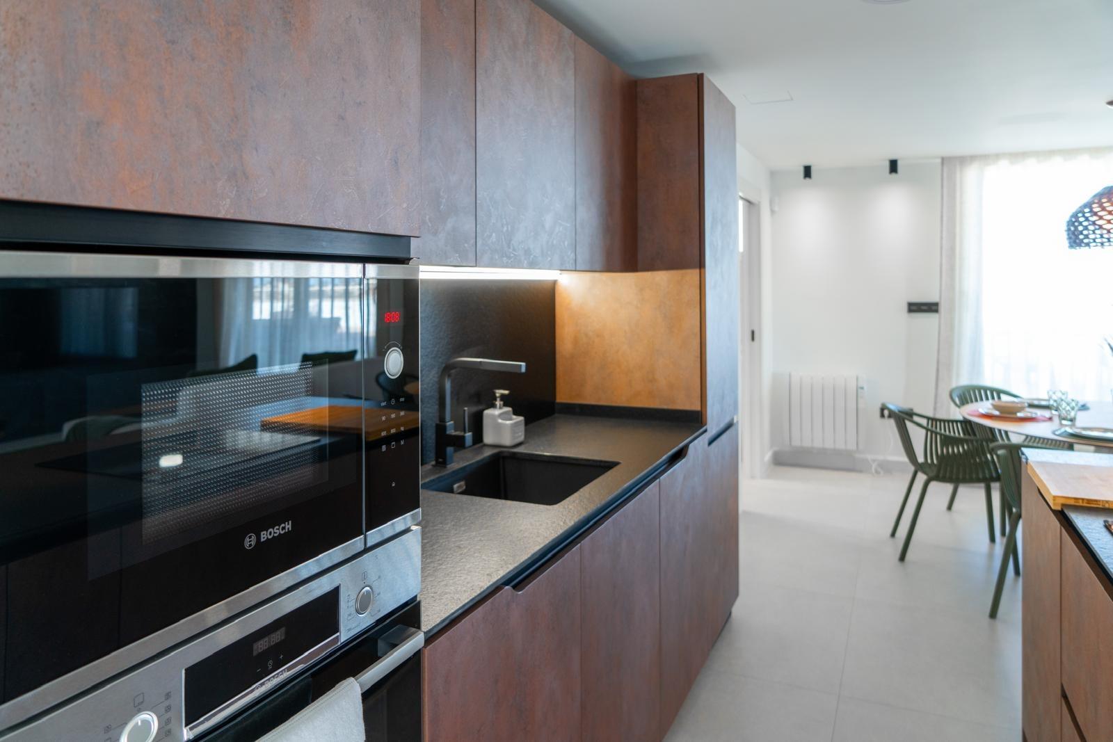 Pool area in penthouse for sale in Orihuela Costa