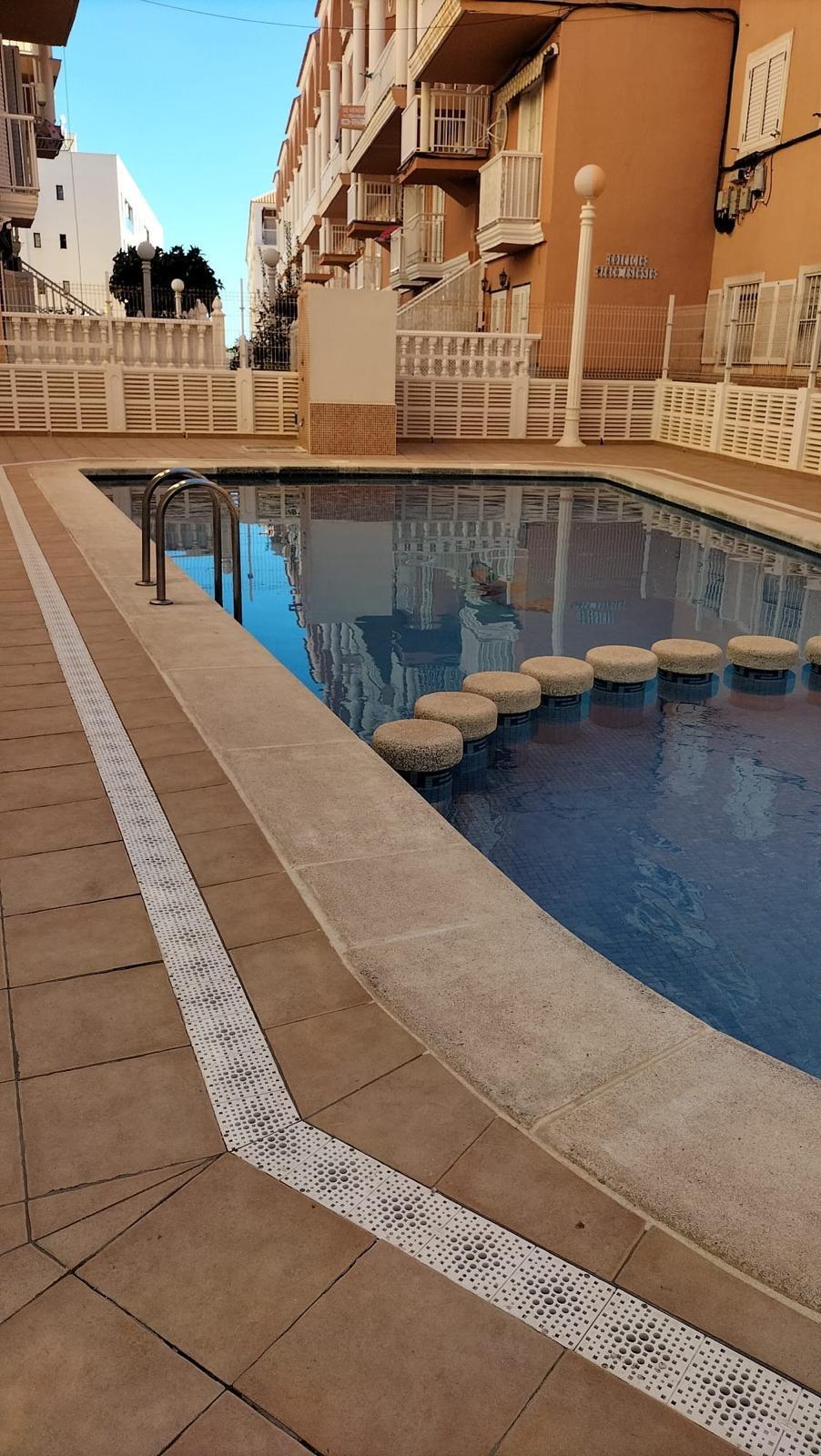 Garden in apartment for sale in Torrevieja