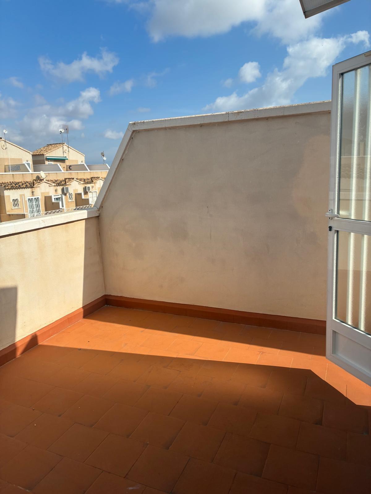 Terrace in bungalow for sale in Orihuela Costa