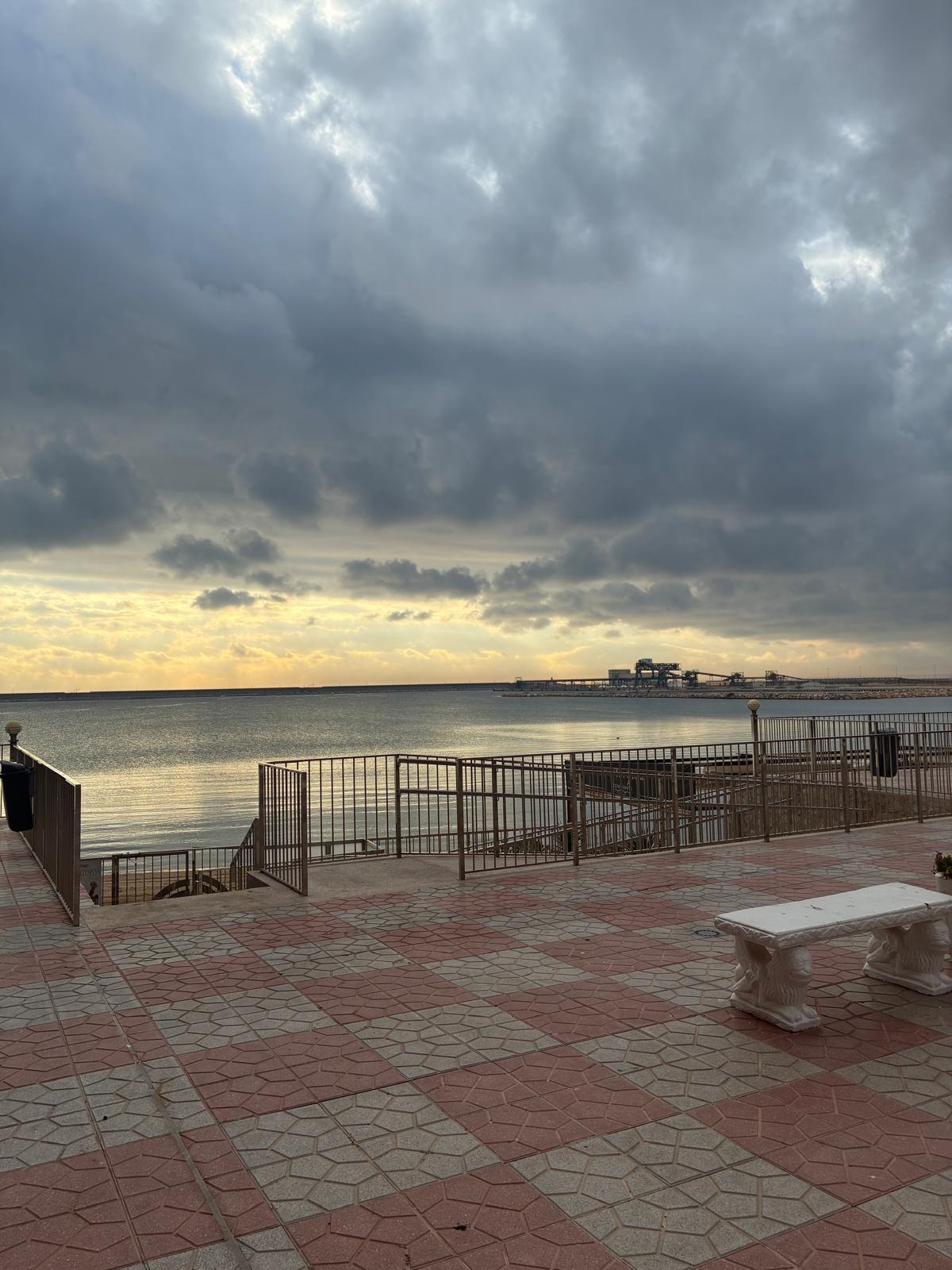 Pool area in apartment for sale in Torrevieja