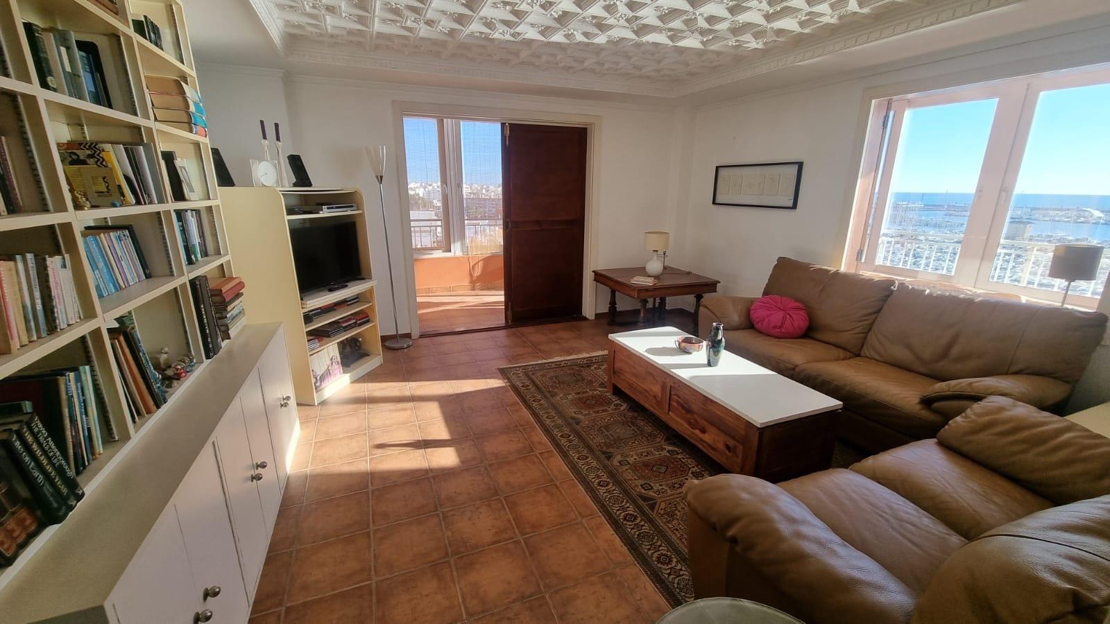 Living room in penthouse for sale in Torrevieja