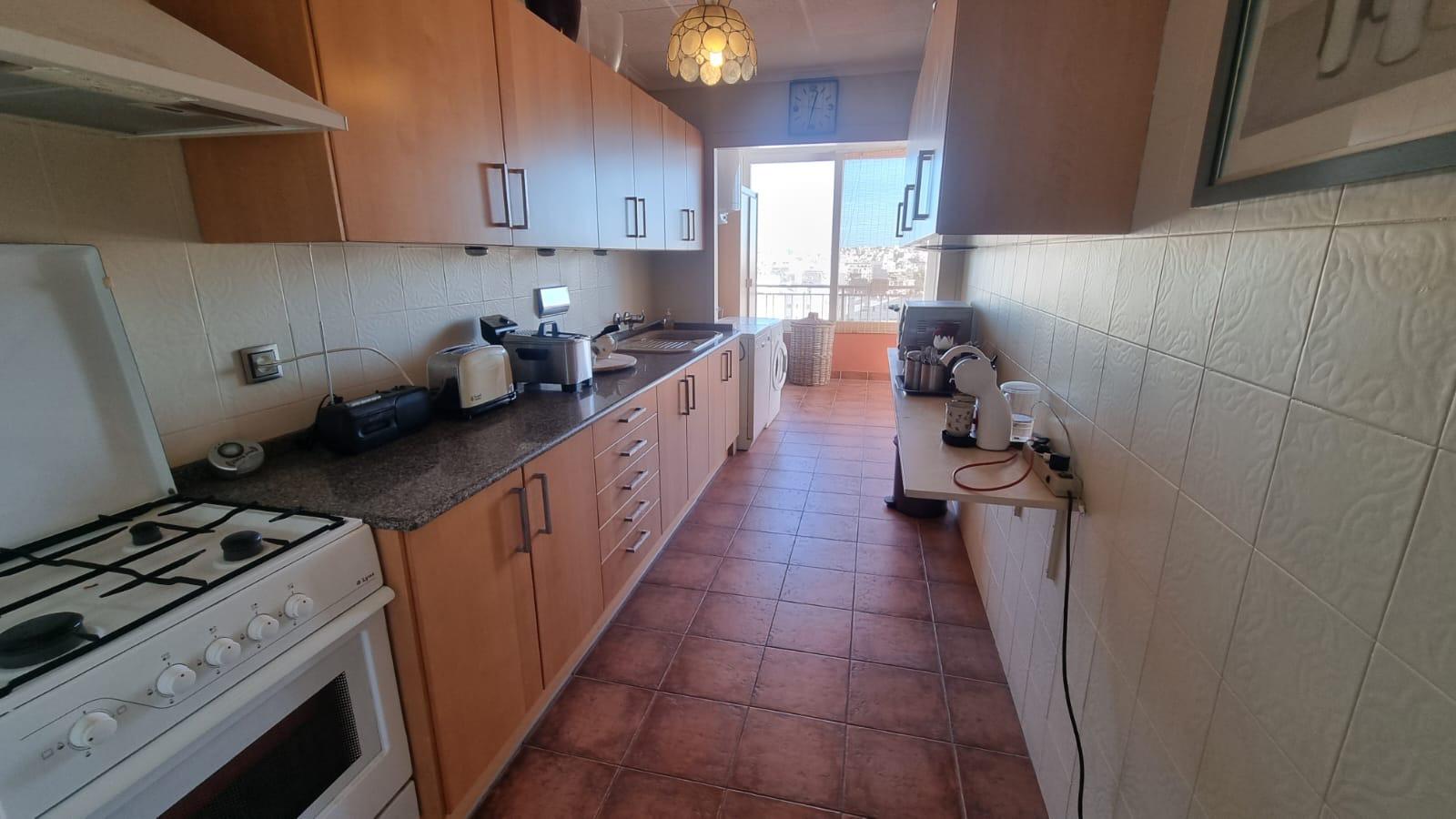 Kitchen in penthouse for sale in Torrevieja