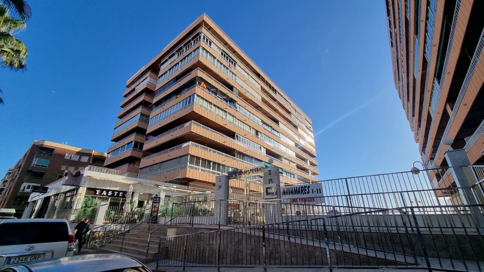 Pool area in penthouse for sale in Torrevieja