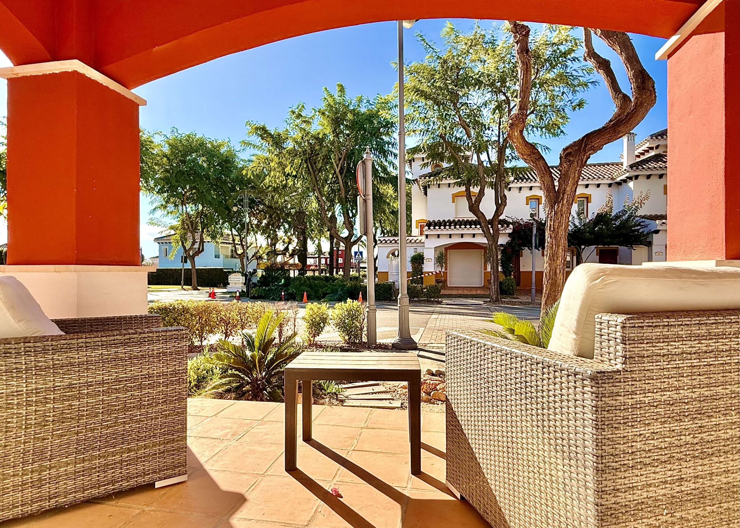 Master bedroom in villa for sale in Mar Menor Golf Resort
