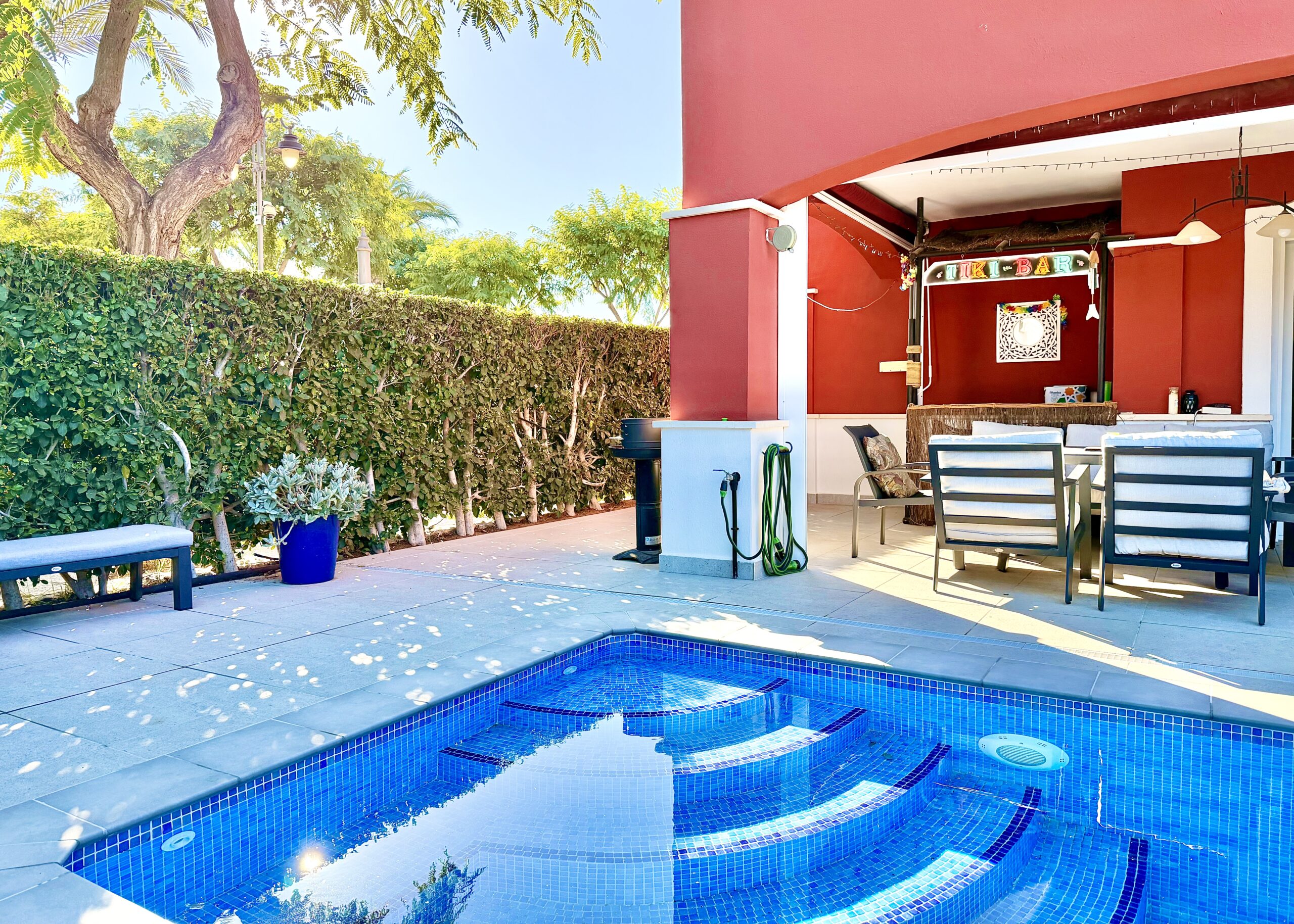 Garden in villa for sale in Mar Menor Golf Resort