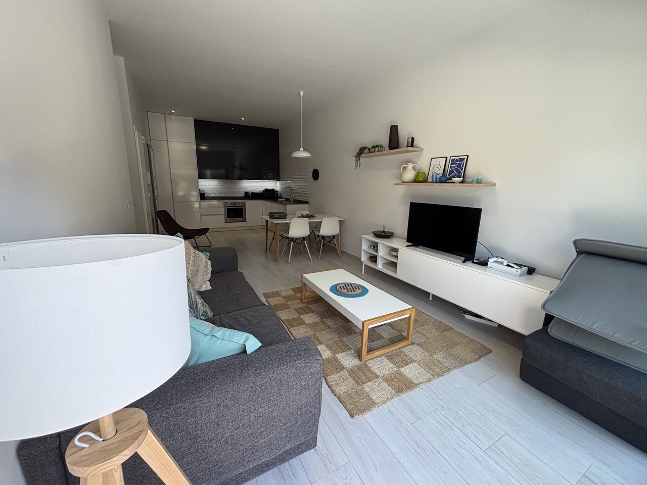 Pool area in apartment for sale in Villamartin