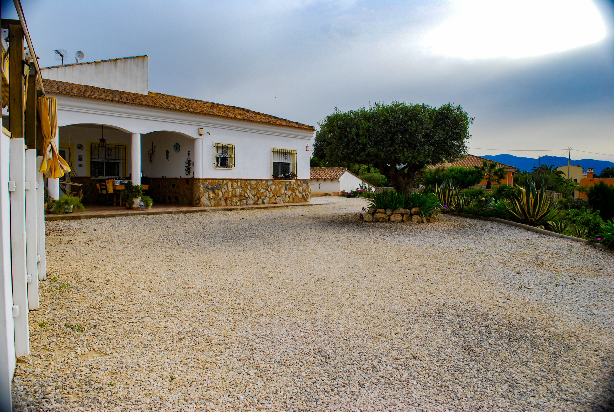 Exterior view in villa for sale in Pliego