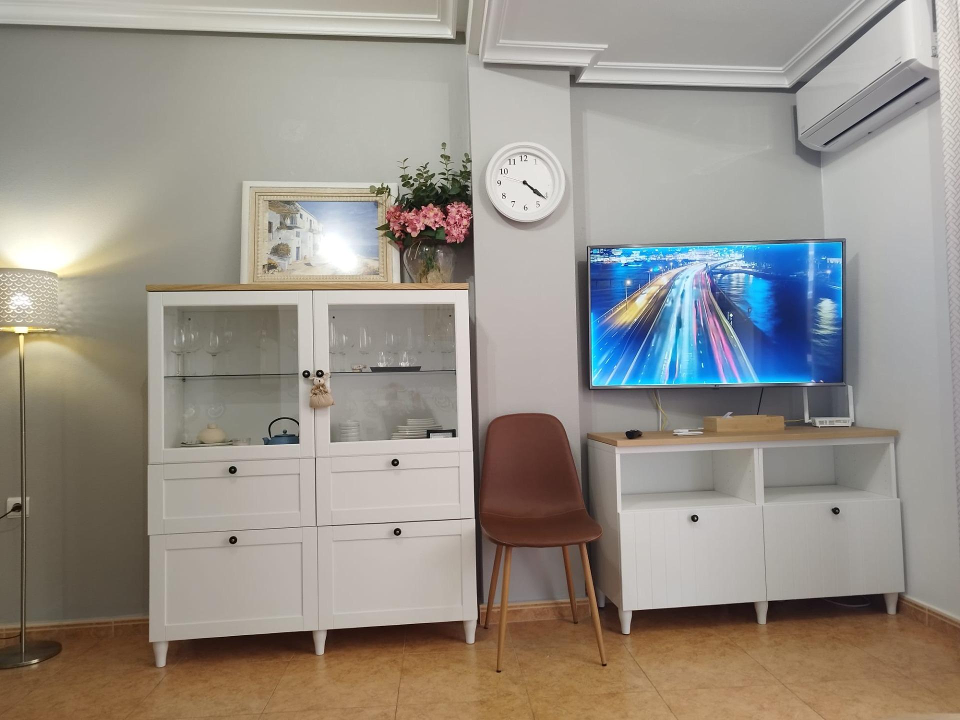Terrace in penthouse for sale in Torrevieja