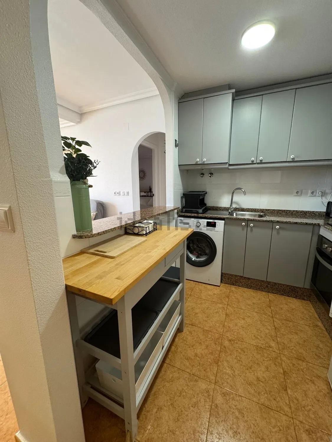 Garden in penthouse for sale in Torrevieja