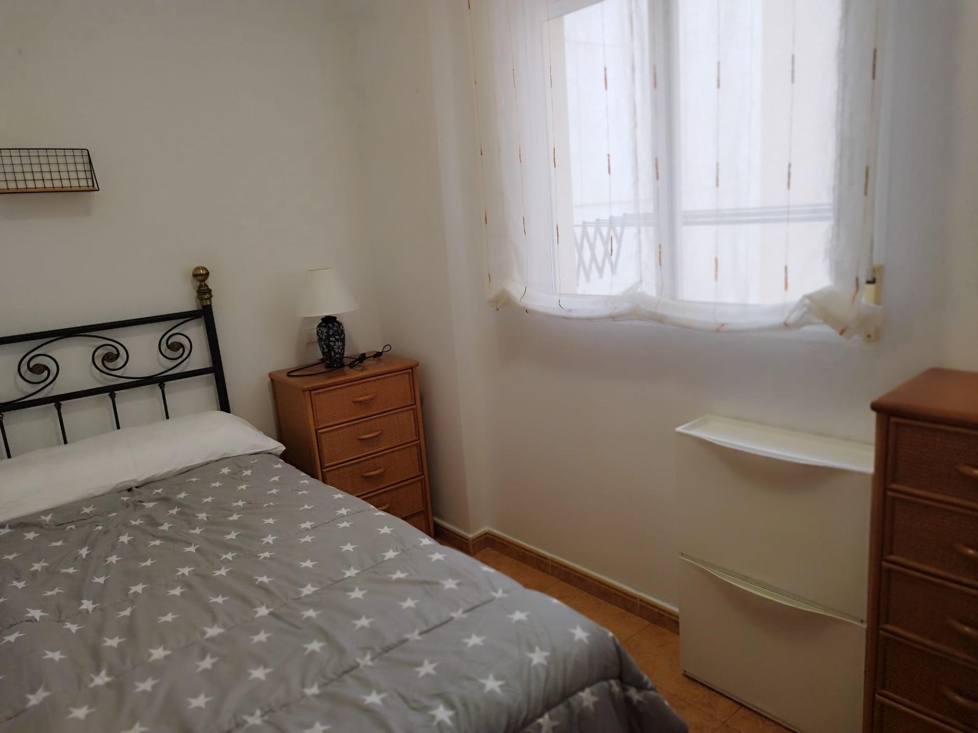Master bedroom in penthouse for sale in Torrevieja