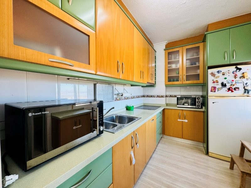 Pool area in penthouse for sale in La Mata