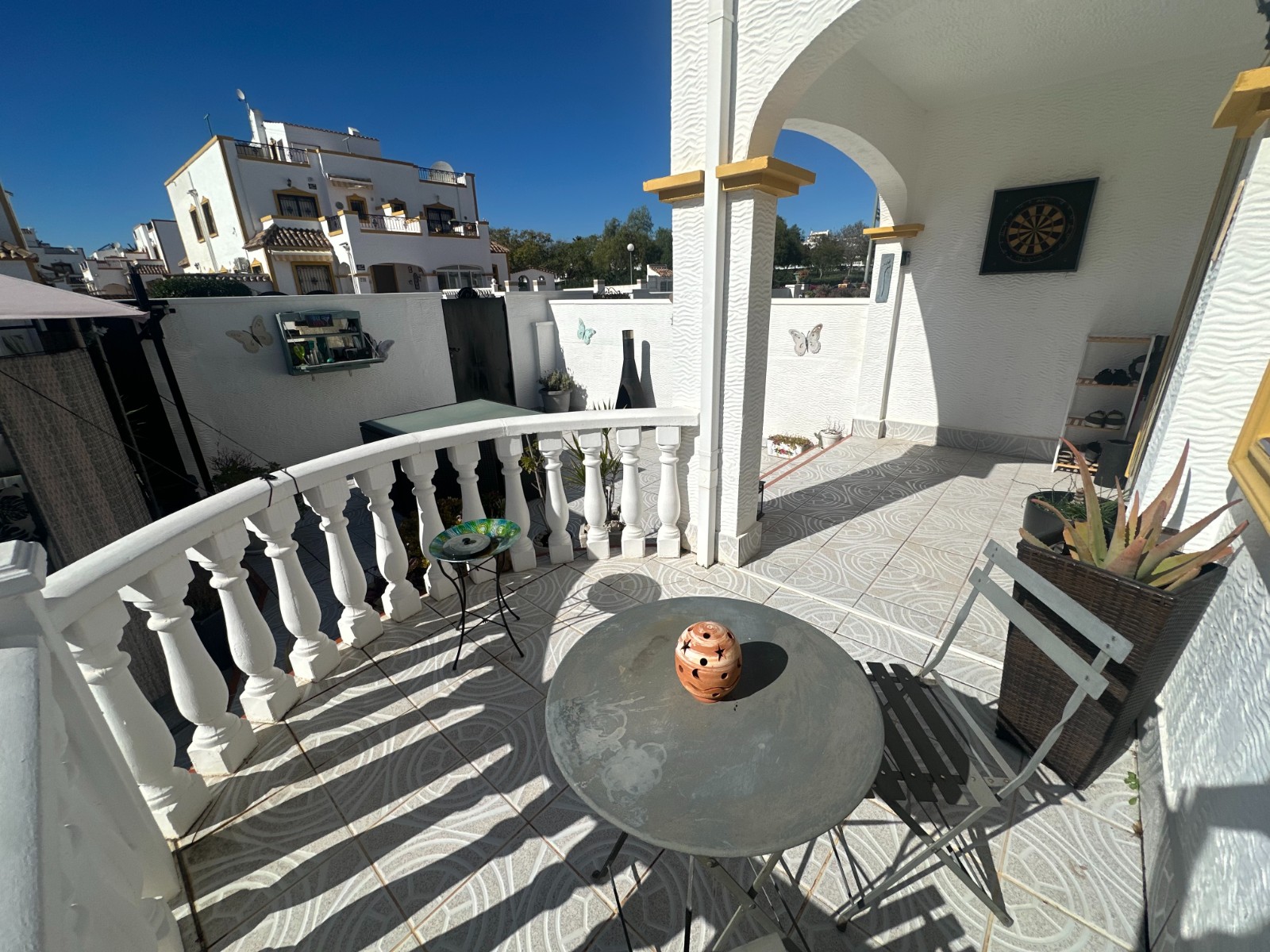 Pool area in terraced for sale in Orihuela