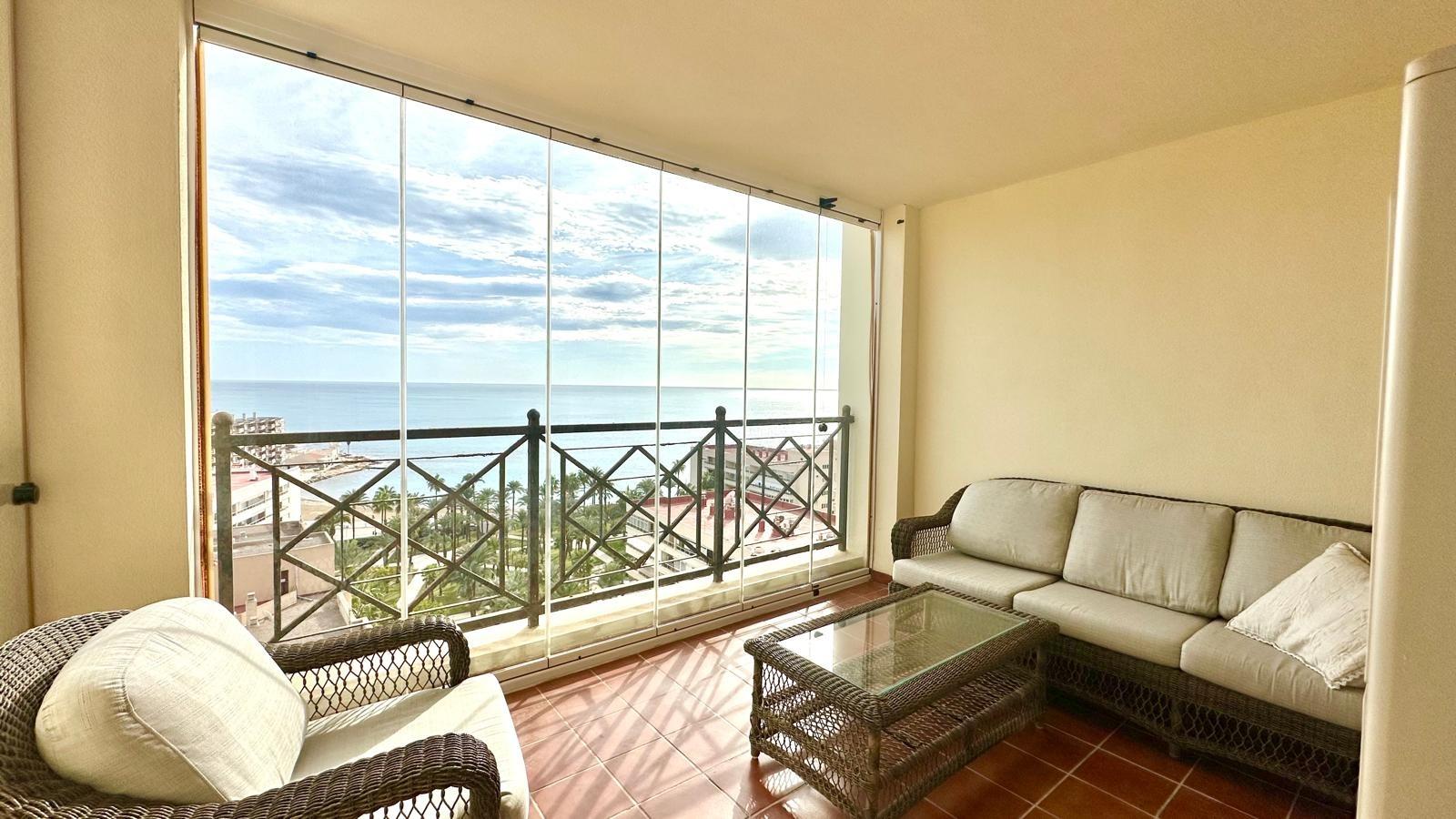 Located in the prestigious Aldea del Mar residential complex, on the 12th floor, this exceptional fl