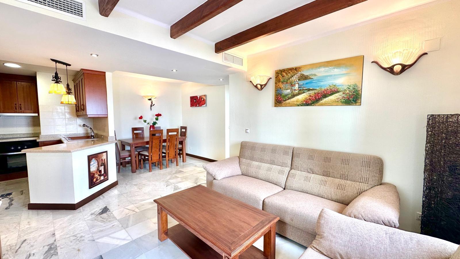 Pool area in apartment for sale in Torrevieja